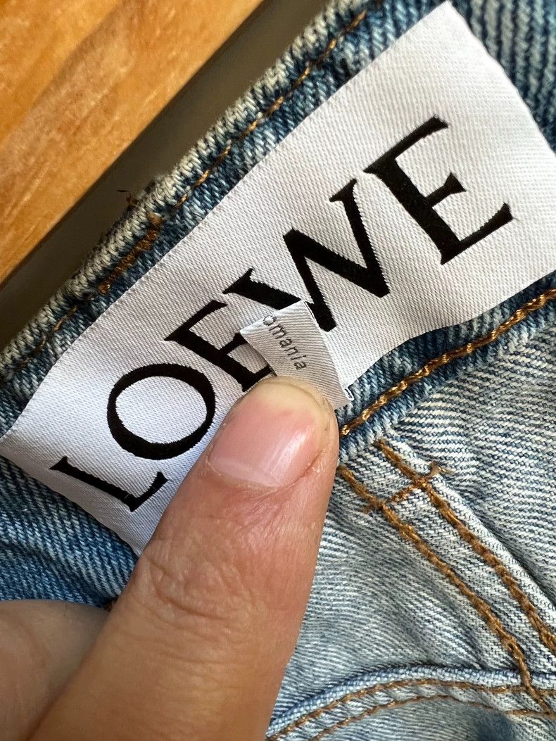 Loewe Loewe Blue jeans Size 37" - 5 Thumbnail