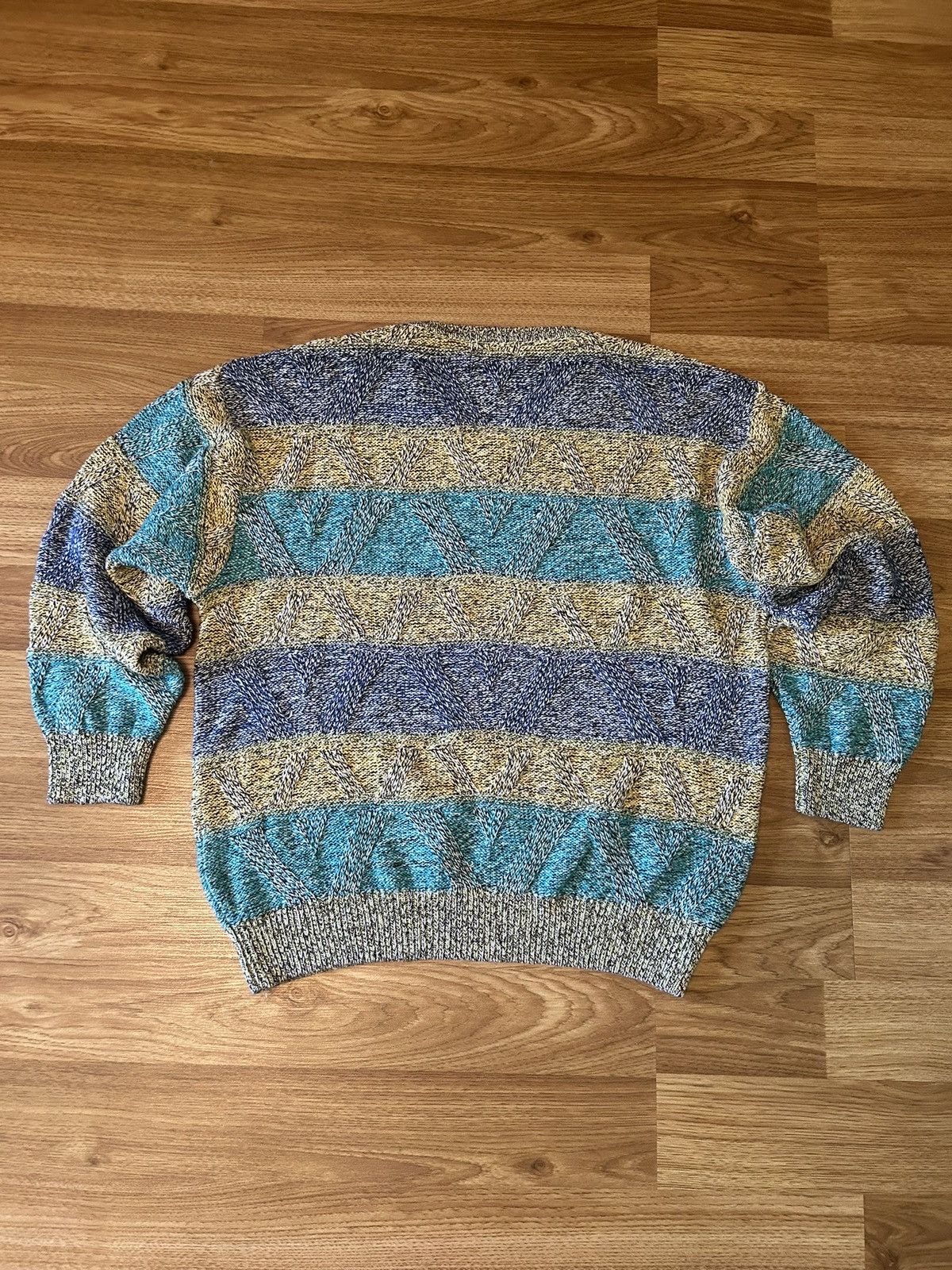 Coogi Vintage🔥 Gianni Bugli knit sweater💯 Made in Italy hype 80 Size US L / EU 52-54 / 3 - 6 Thumbnail