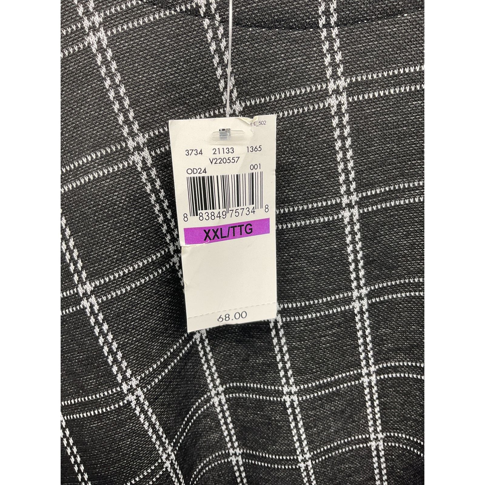 Van Heusen Van Heusen women’s short sleeve black & white - Size XXL Size XXL / US 16-18 / IT 52-54 - 3 Thumbnail