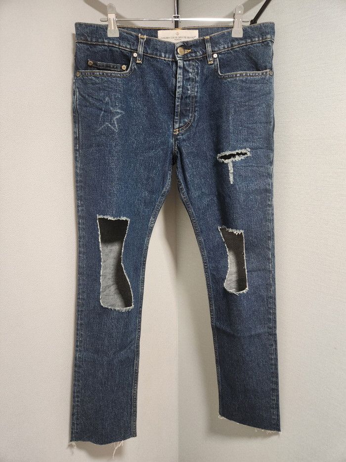 Golden goose 디스 데님