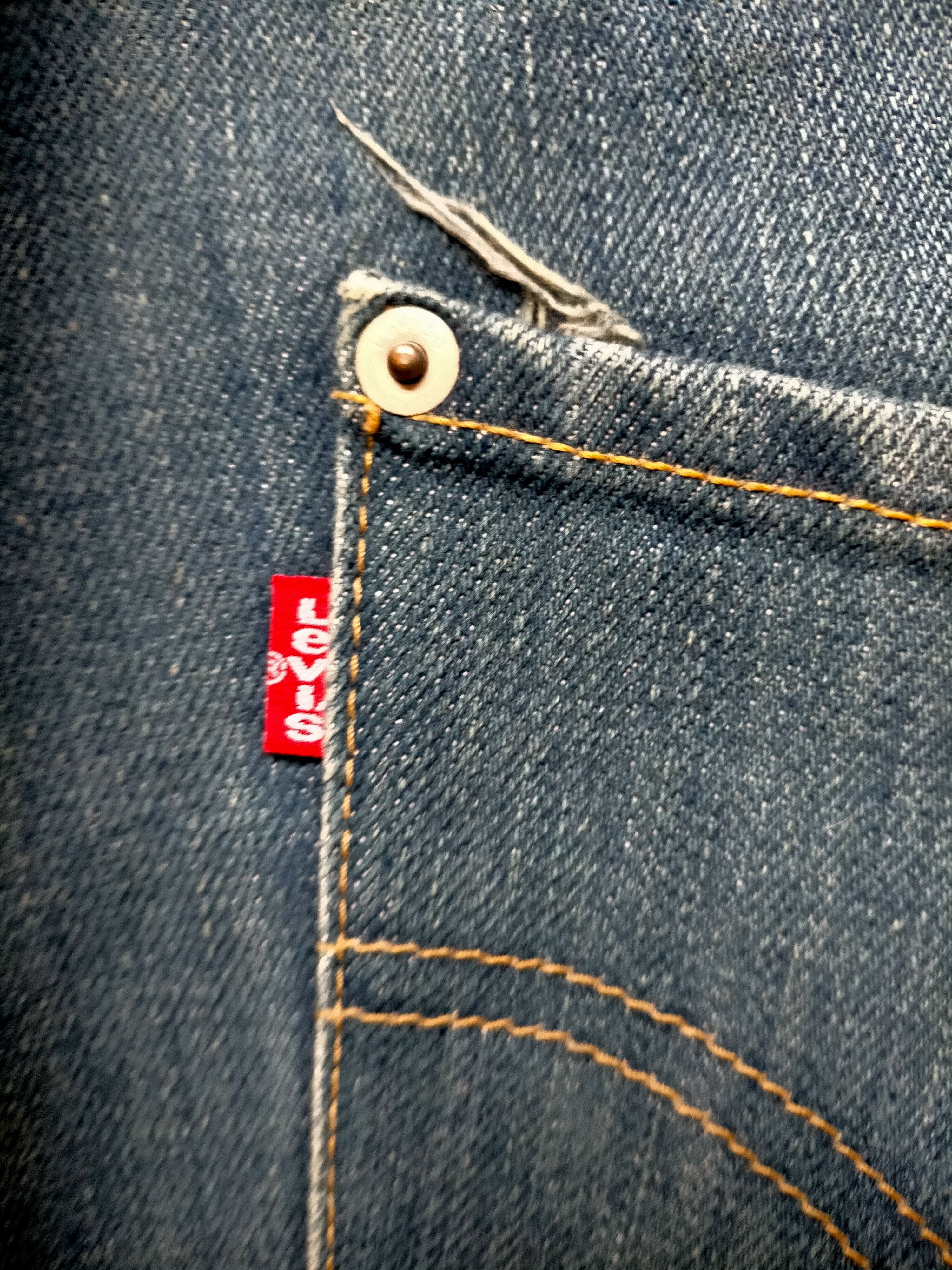Levi's Vintage 90s Levis Engineering Loose Single Pocket Jeans Size US 29 - 16 Thumbnail