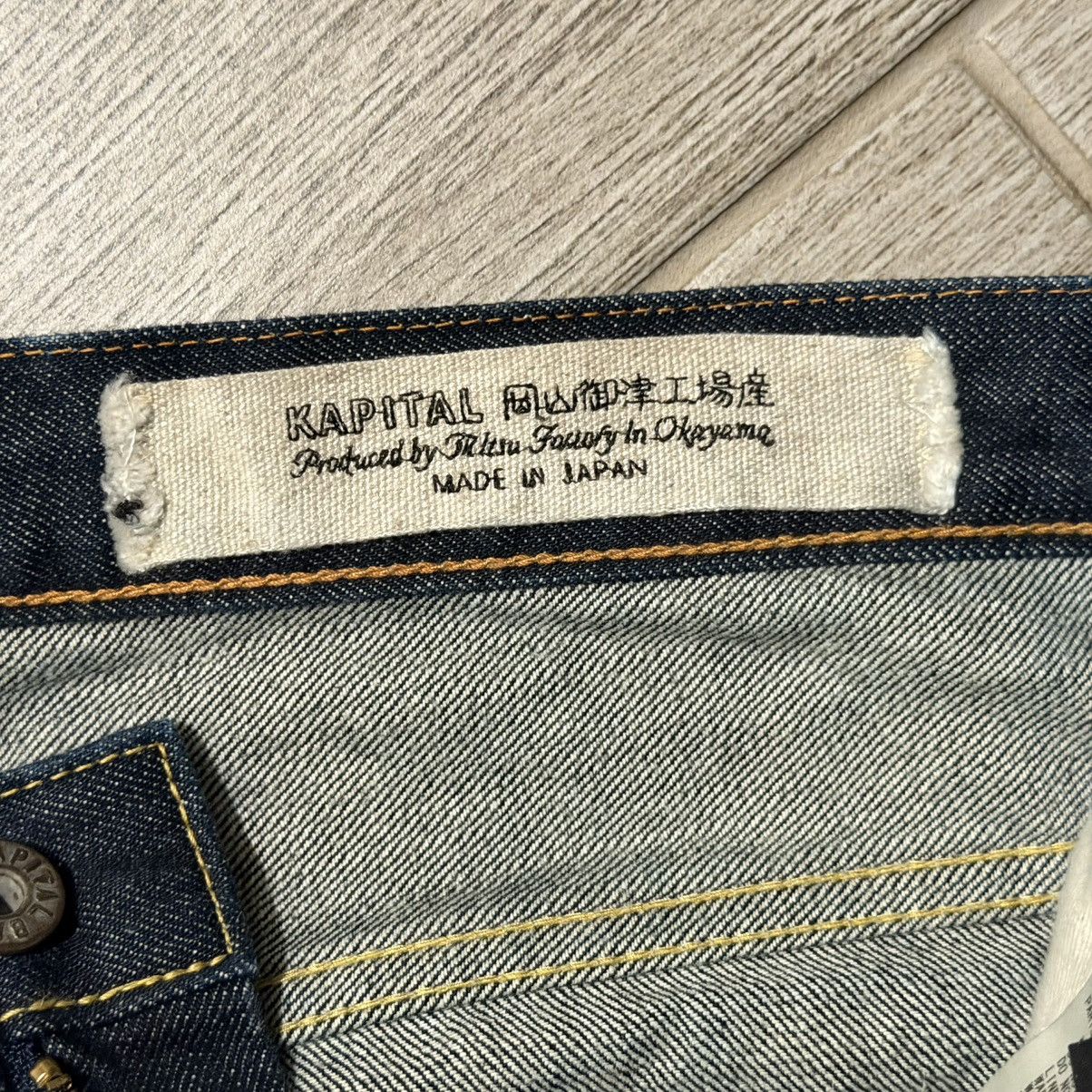 Kapital Kapital Okabellbo Indigo Size 29 Flared Jeans Size US 29 - 7 Thumbnail