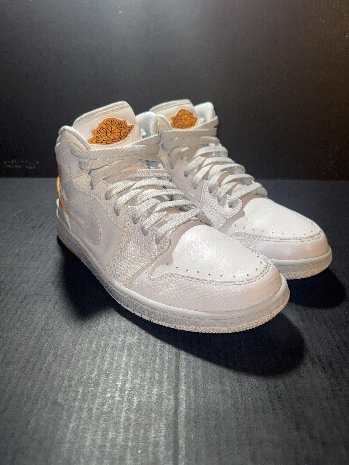 Jordan Brand Nike Air Jordan 1 Retro 86 White Kumquat 644490-115 Sz 10.5 Size US 10.5 / EU 43-44 - 2 Thumbnail