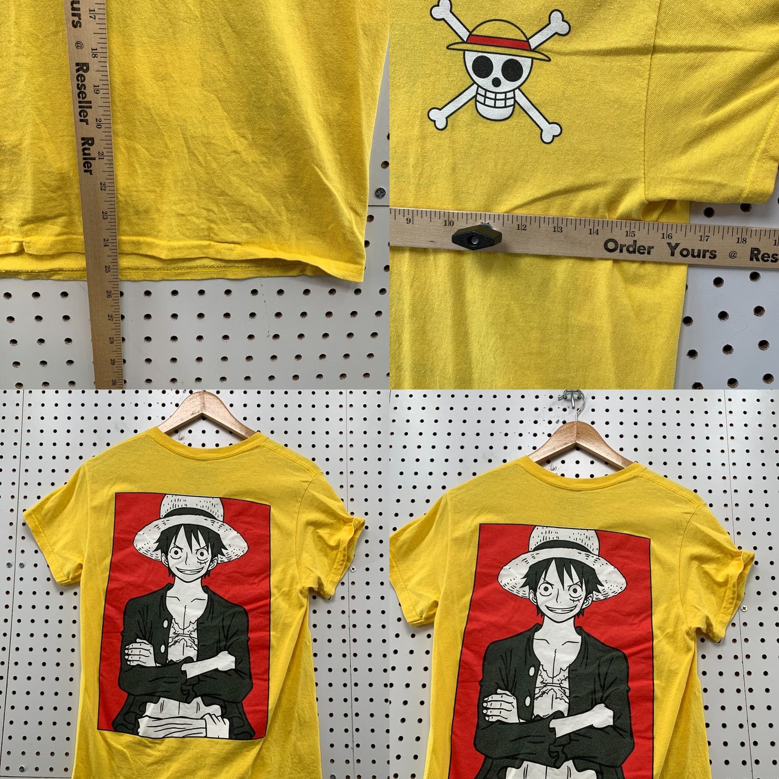 Ripple Junction One Piece Anime Shirt Yellow Mens Small Monkey D Luffy Ripple Junction Shirt Mens Small Yellow Anime Size US S / EU 44-46 / 1 - 9 Thumbnail
