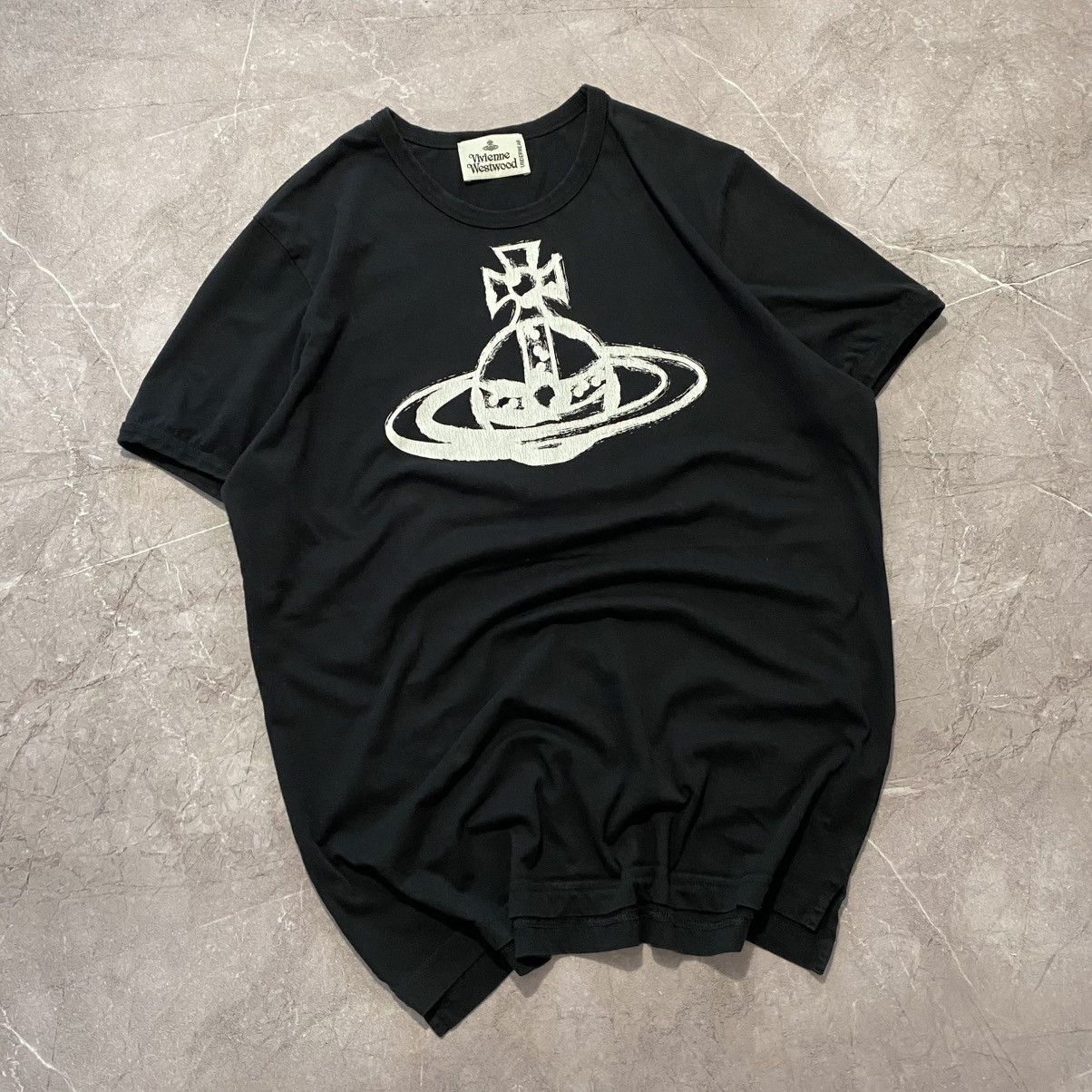 Vivienne Westwood VIVIENNE WESTWOOD TEE BIG LOGO Size US XL / EU 56 / 4 - 1 Thumbnail