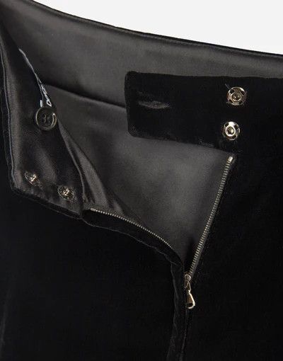 Dolce & Gabbana o1y0925 Midi Skirt in Black Size 25" / US 0 / IT 36 - 3 Thumbnail