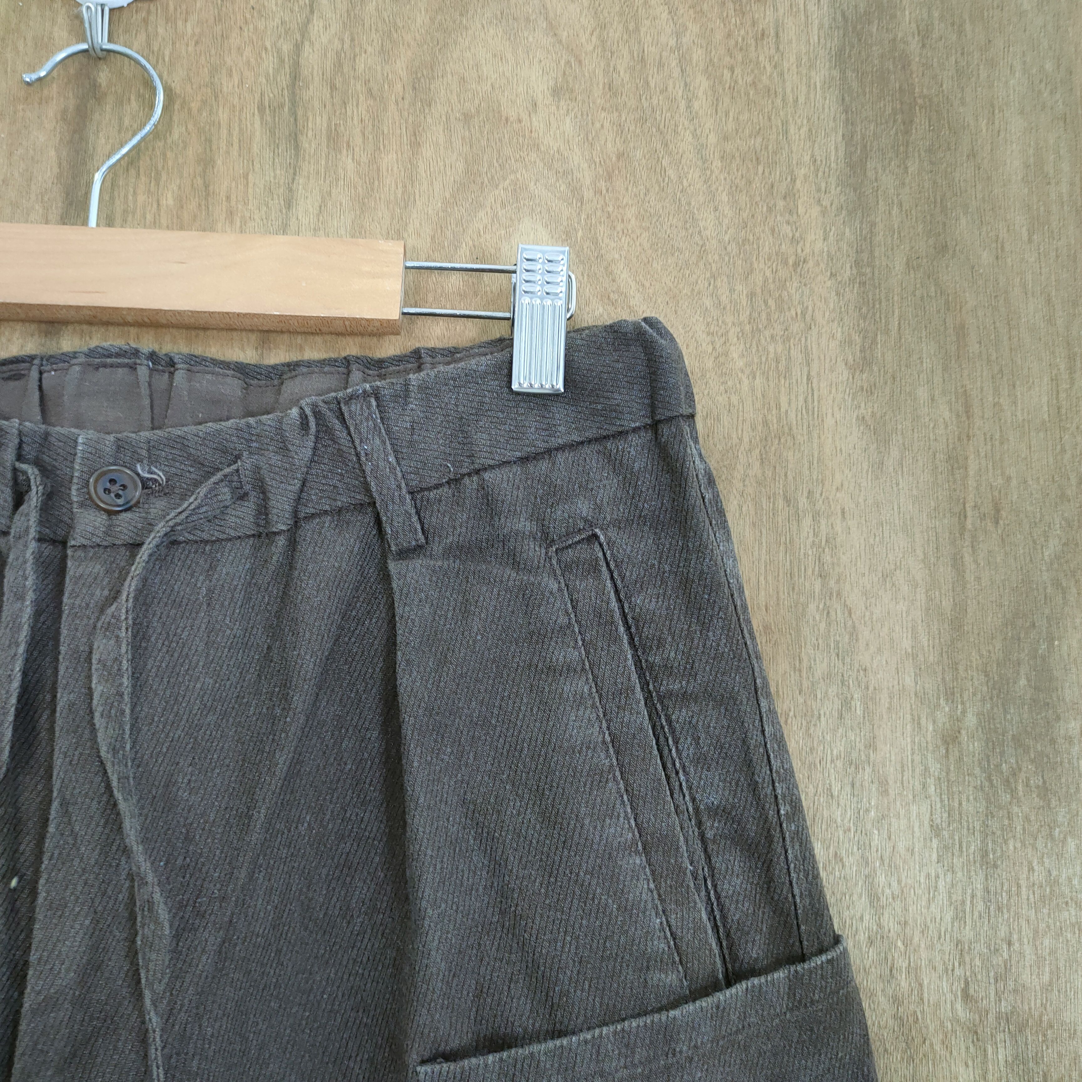 Japanese Brand N.AND BROWN BAGGY CARGO PANTS Size US 30 / EU 46 - 7 Thumbnail