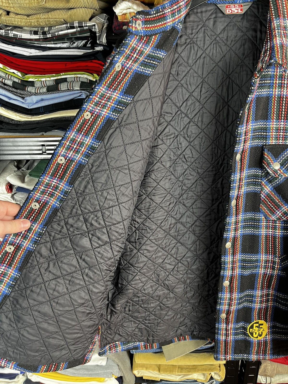 Diesel × Vintage Diesel over shirt jacket vintage 90s size M Size US M / EU 48-50 / 2 - 12 Thumbnail