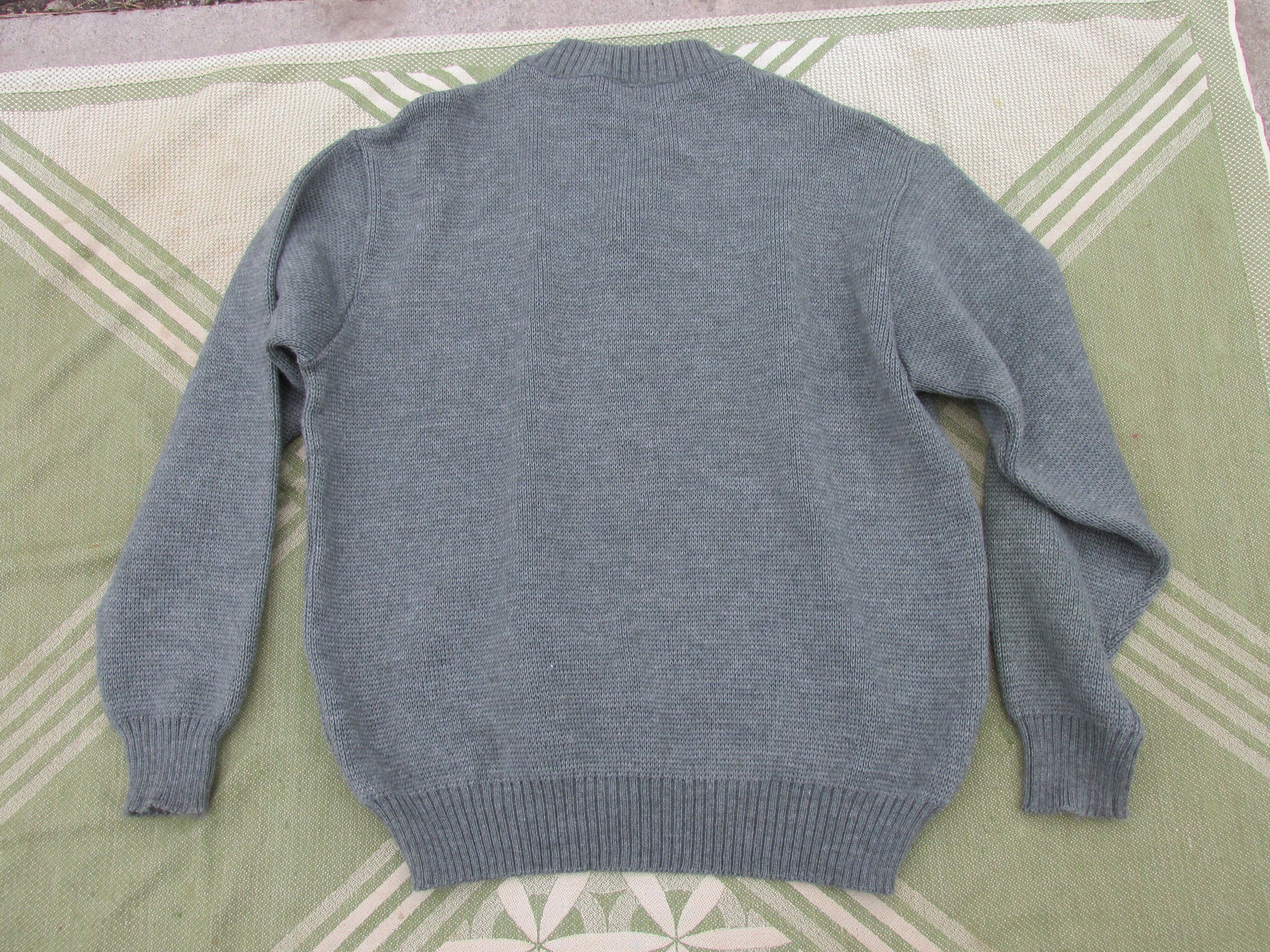 Vintage Vintage Sweater M-74 of the Swiss Army, 62 Size US XXL / EU 58 / 5 - 7 Thumbnail