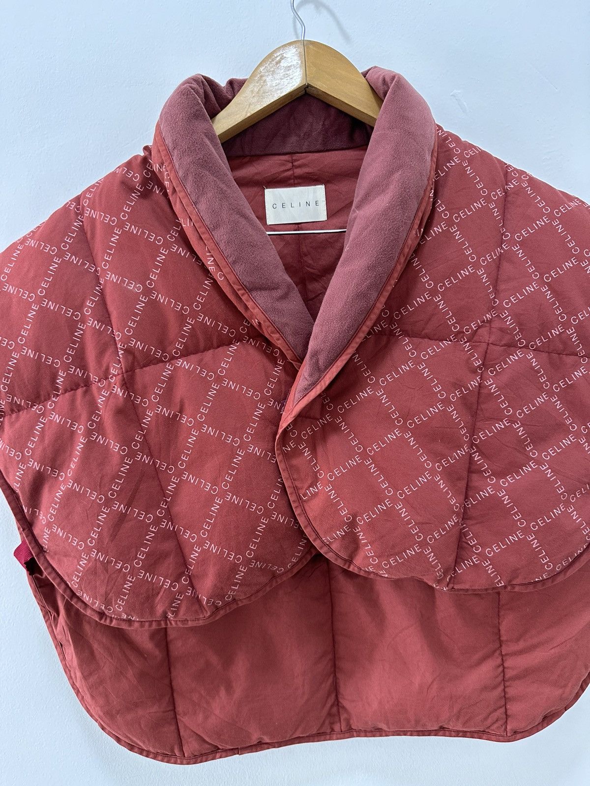 Celine Celine Full Print Monogram Poncho Padded Design Size US M / EU 48-50 / 2 - 3 Thumbnail
