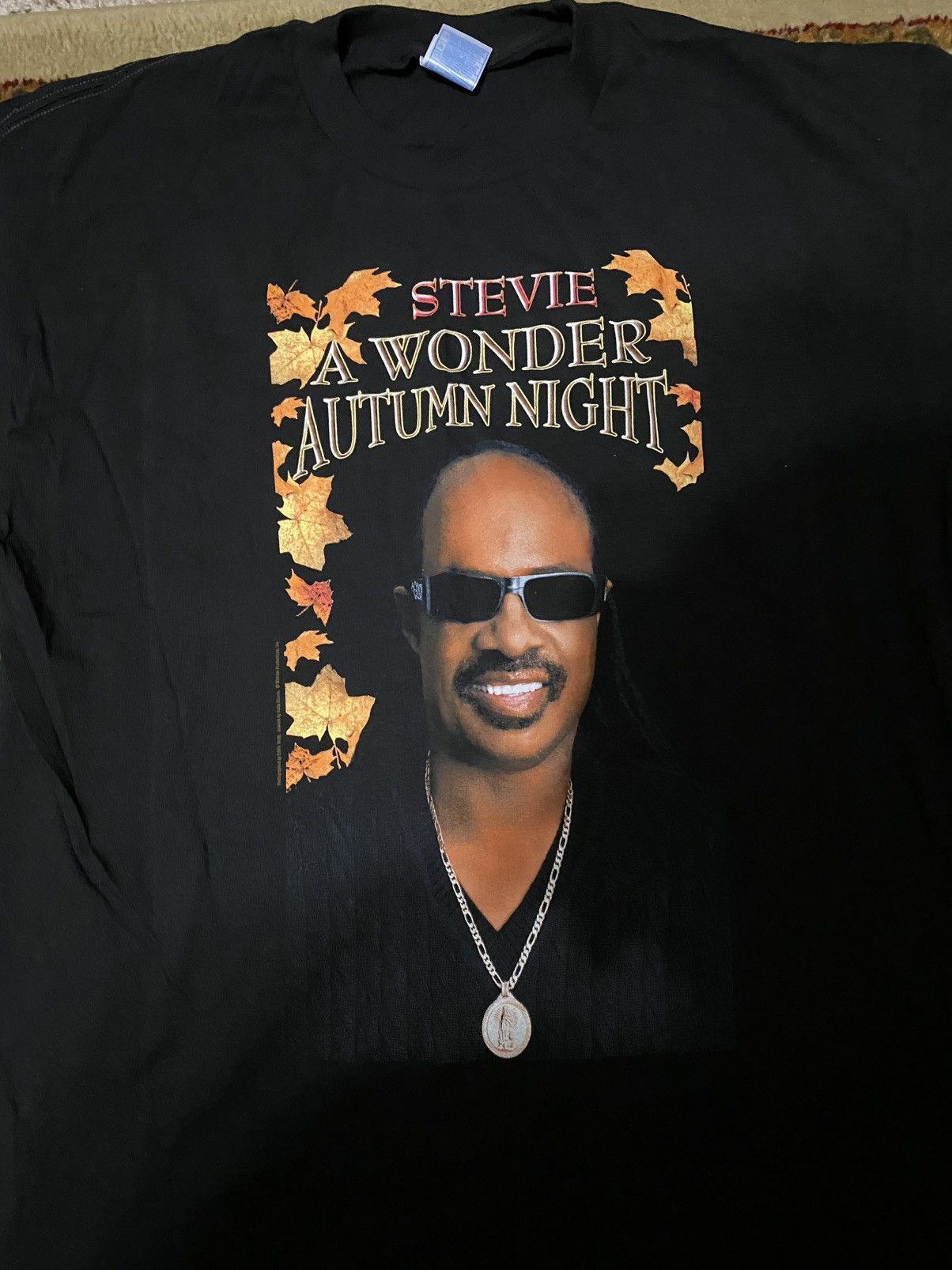 Vintage Vintage 2007 Stevie Wonder "A Wonder Autumn Night" Shirt Size US XL / EU 56 / 4 - 3 Thumbnail