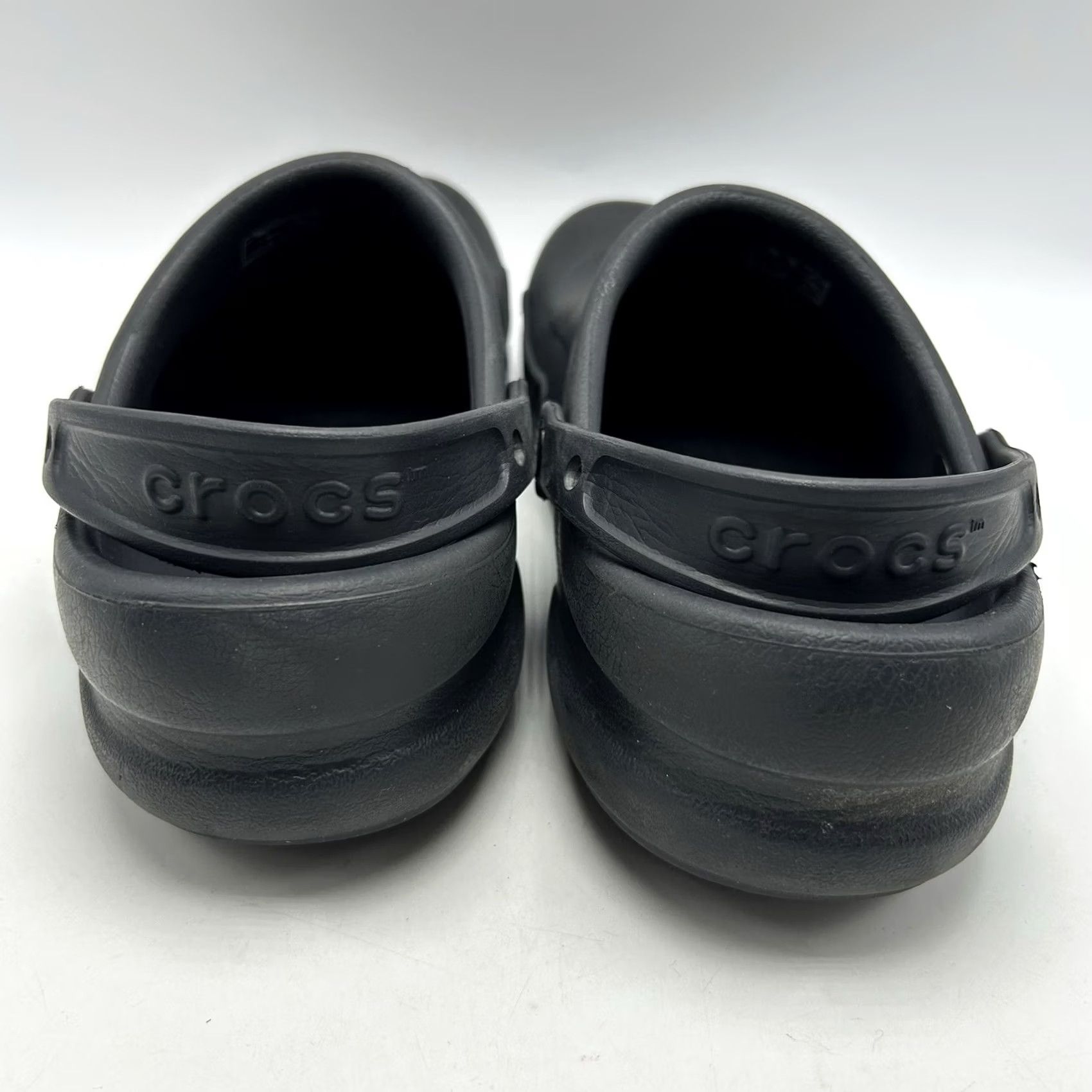 Crocs Crocs Bistro Clog Mens 10 Black Slip Resistant Work Comfort Resturant Read Size US 8 / EU 41 - 5 Thumbnail