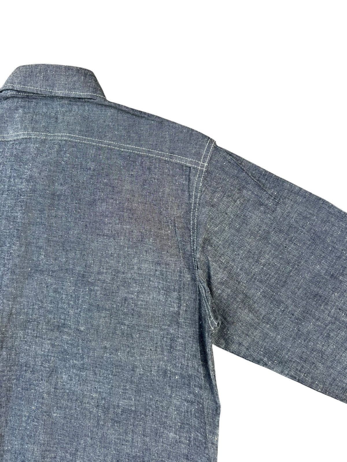 45rpm Dope & Drakkar Japan Chambray Work Shirt Size US M / EU 48-50 / 2 - 22 Thumbnail