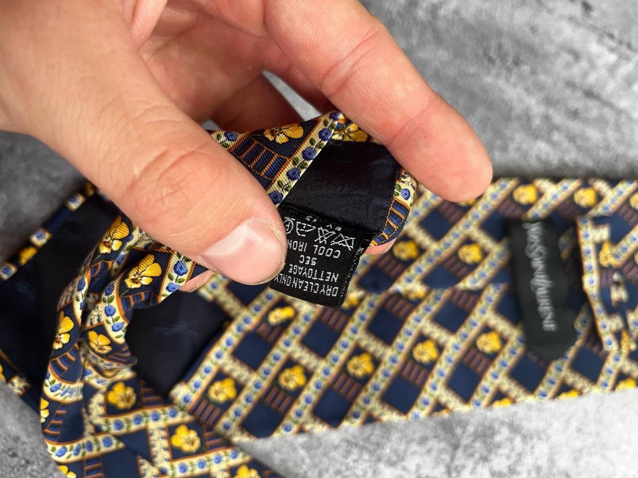 Yves Saint Laurent Yves Saint Laurent Tie Size ONE SIZE - 2 Thumbnail