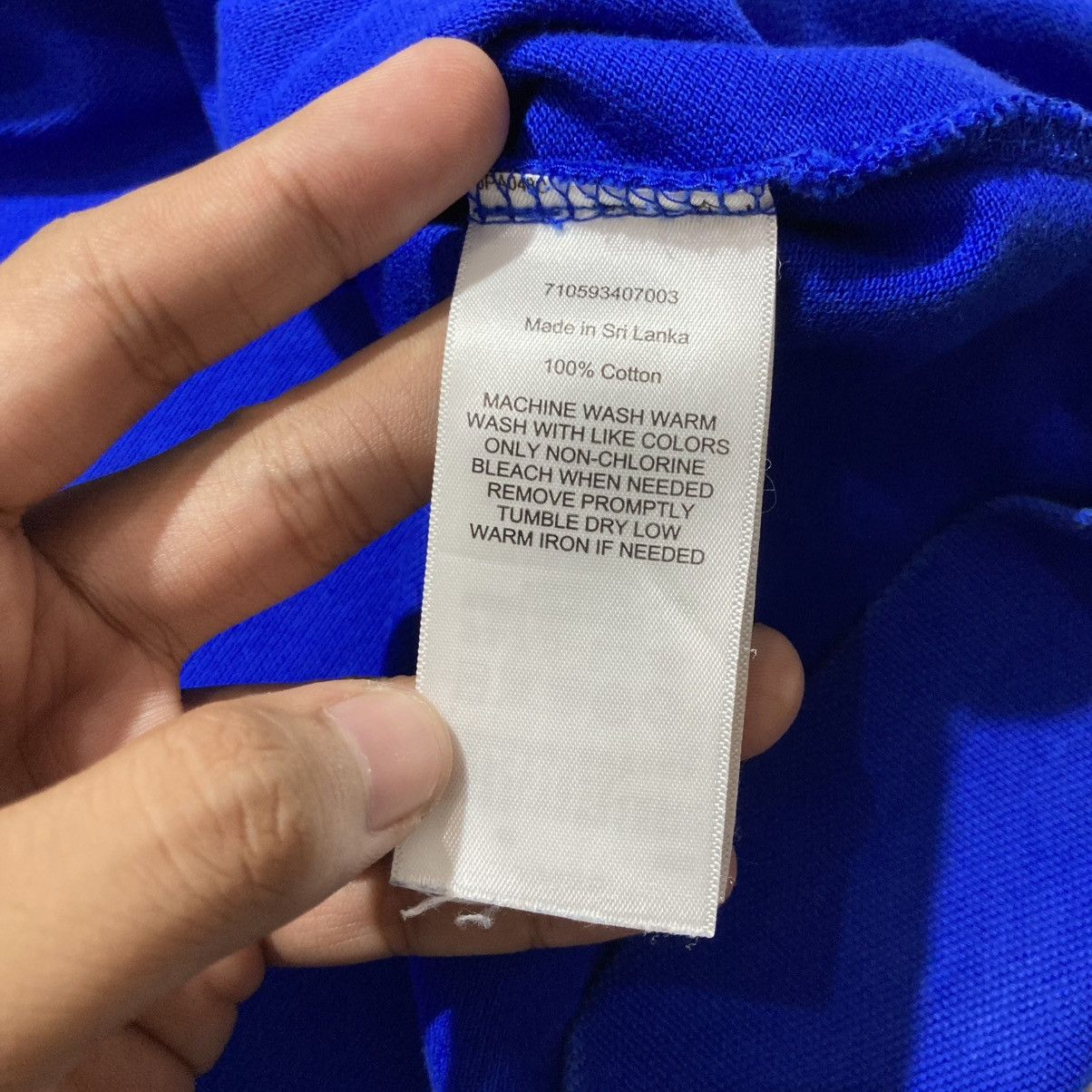 Polo Ralph Lauren Vintage Polo Ralph Lauren RLYC Polo T-shirt Royal Blue Size US M / EU 48-50 / 2 - 13 Thumbnail