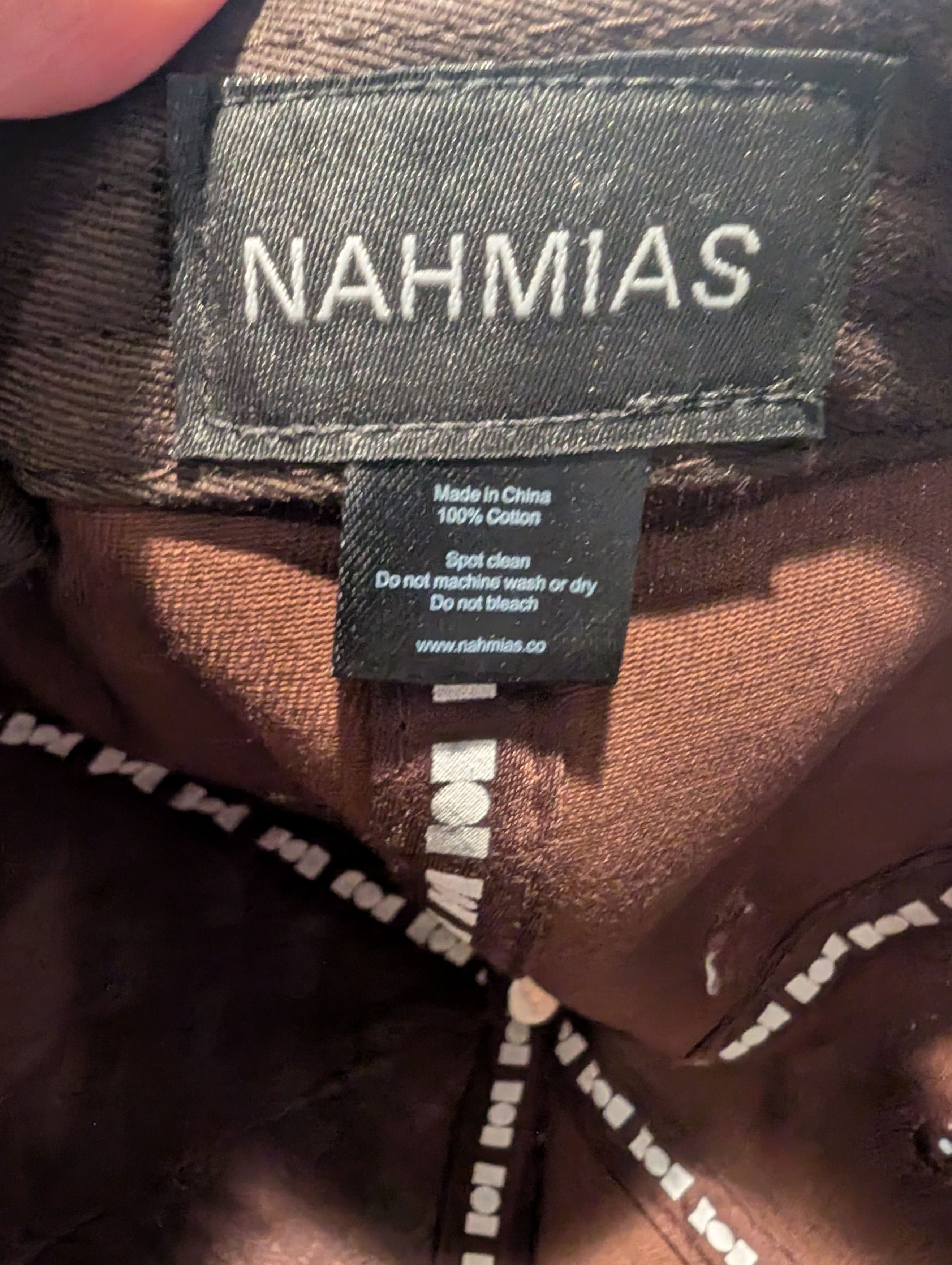 Nahmias Brand New Nahmias Brown Snapback Size ONE SIZE - 5 Thumbnail