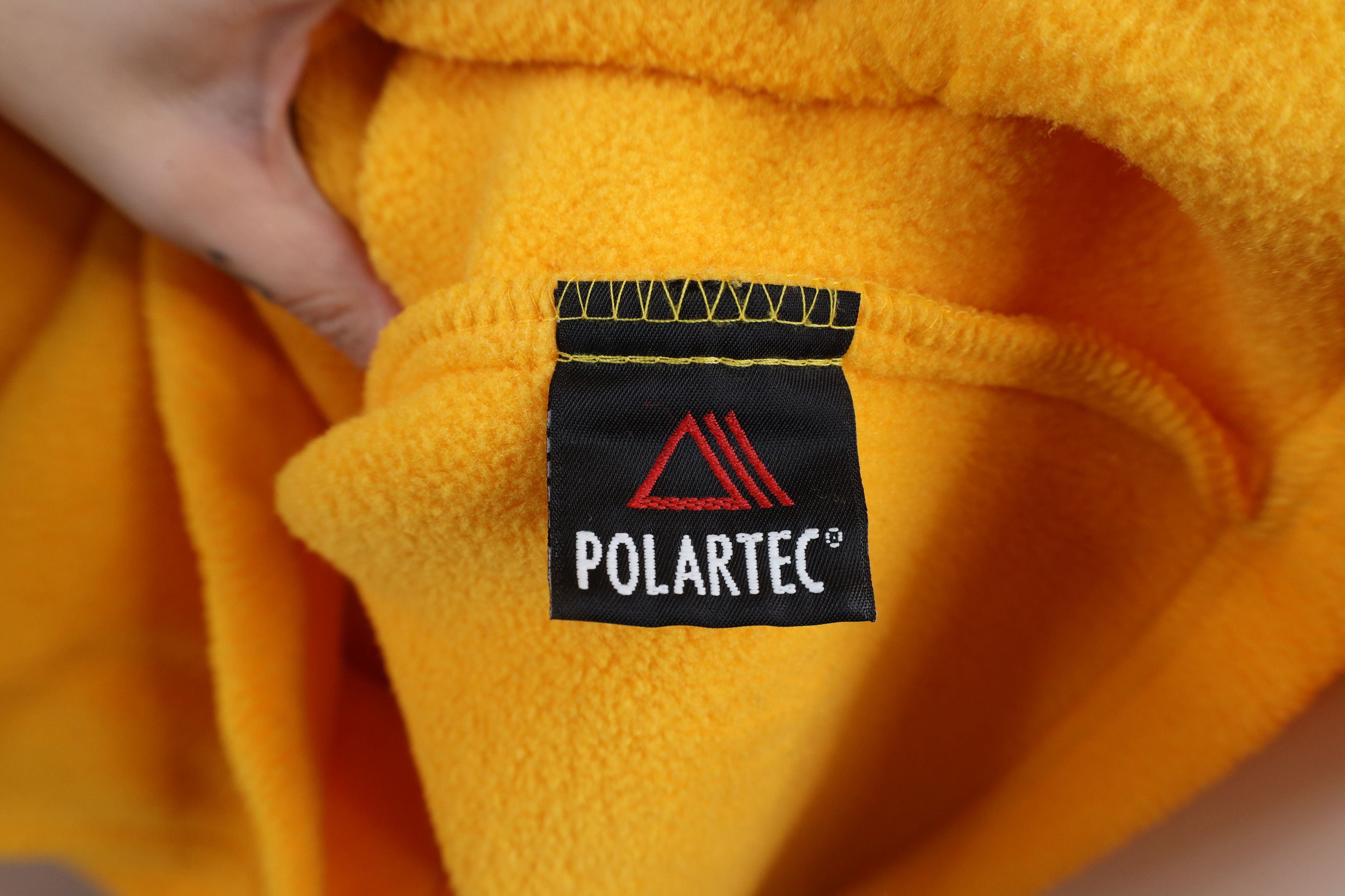 Vintage Vintage 90s Streetwear Blank Fleece V-Neck Sweater USA Size S / US 4 / IT 40 - 6 Thumbnail