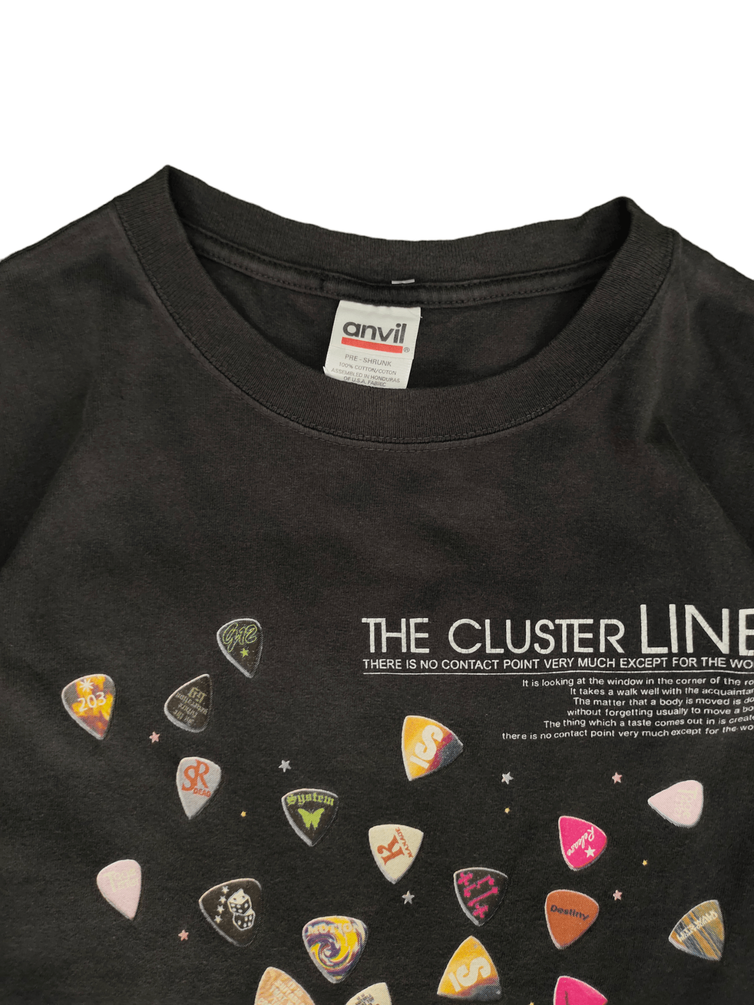 Vintage Vintage The Cluster Line T-Shirt Y2k Streetwear Hype Size US M / EU 48-50 / 2 - 3 Thumbnail