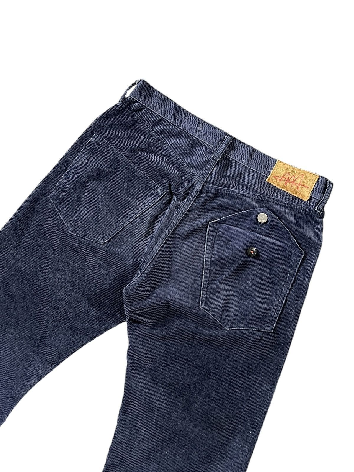 KATO Triple A by Kato’ Indigo Corduroy Pants Size US 32 / EU 48 - 1 Thumbnail