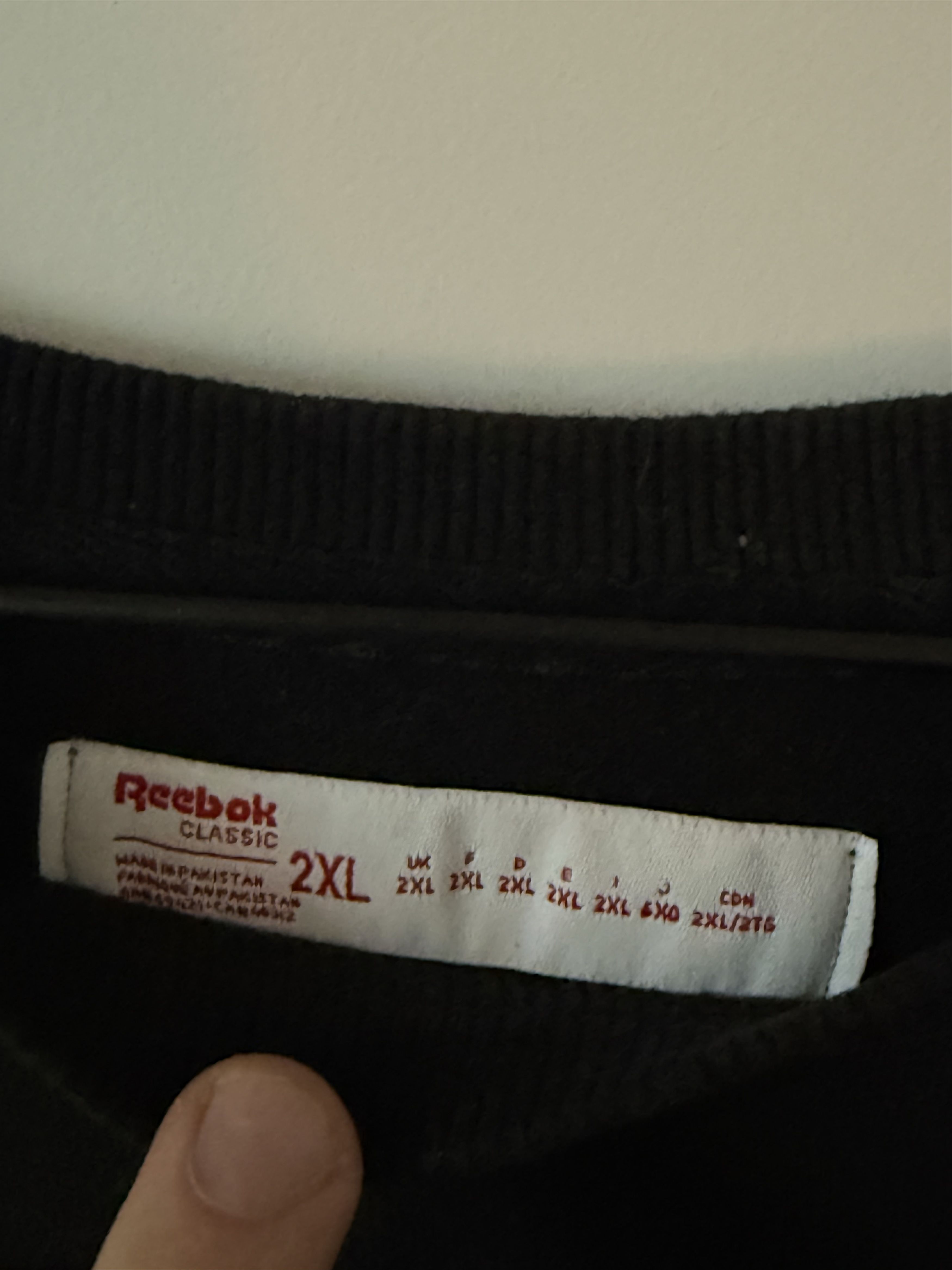Pyer Moss × Reebok Black Cotton T-Shirt Size US XXL / EU 58 / 5 - 4 Thumbnail