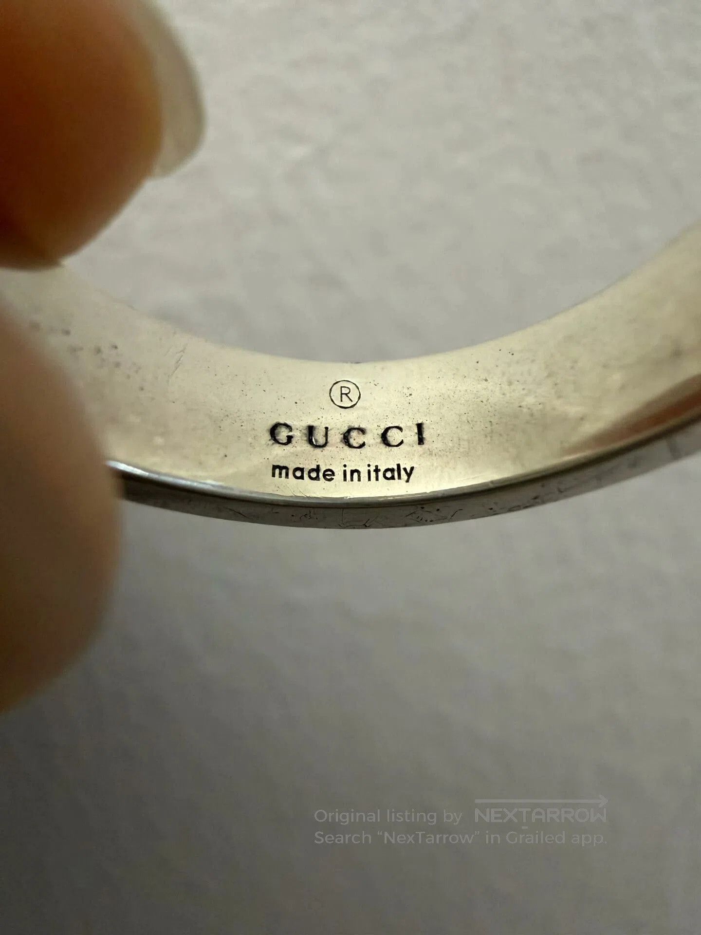Gucci Gucci Ghost Skeleton 925 Silver Ring. Size ONE SIZE - 5 Thumbnail