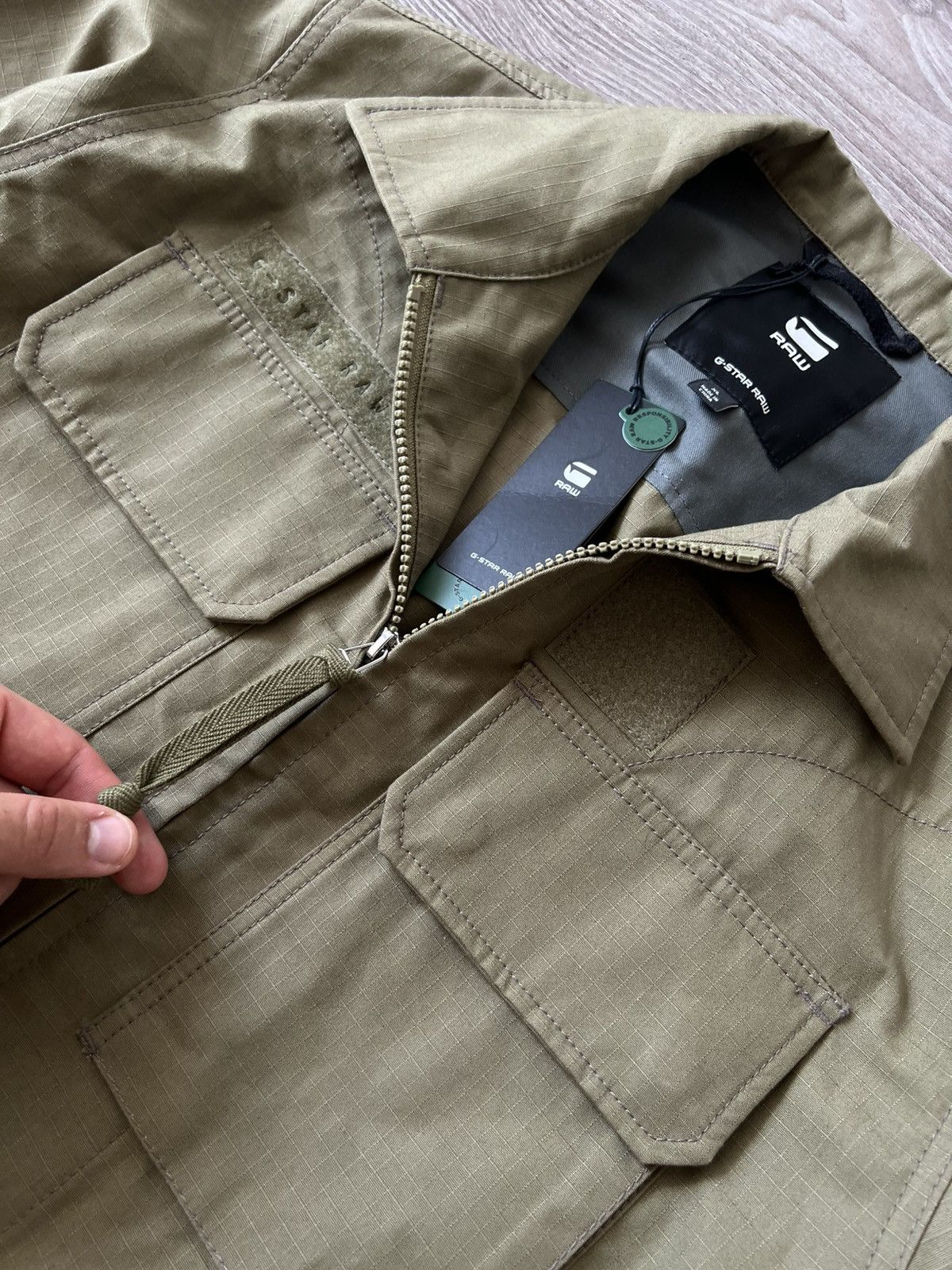 G-Star New ‼️Exclusive G Star Raw Vintage Workwear Patch Reg Jacket Size US XL / EU 56 / 4 - 12 Thumbnail