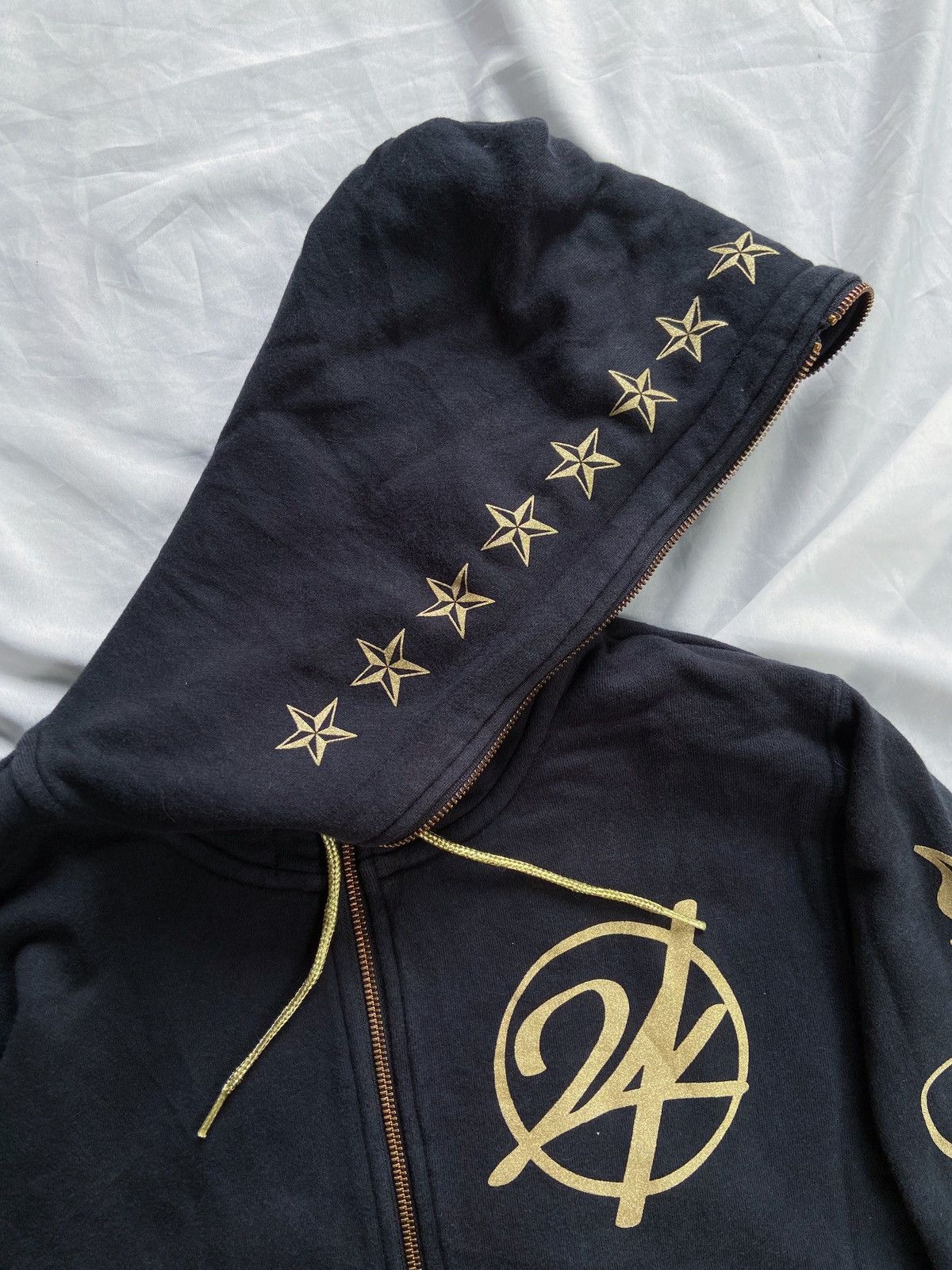 Japanese Brand GOLDS 24 KARATS DIGGERS ZIP HOODIE undercover number nine Size US M / EU 48-50 / 2 - 13 Thumbnail