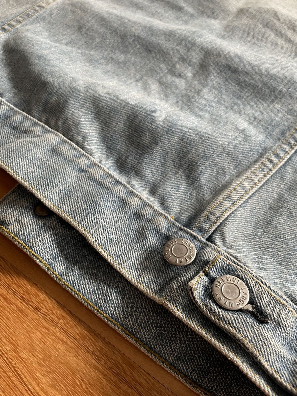 Helmut Lang Helmut Lang 1999 Type 3 Denim Trucker Jacket Size US M / EU 48-50 / 2 - 13 Thumbnail
