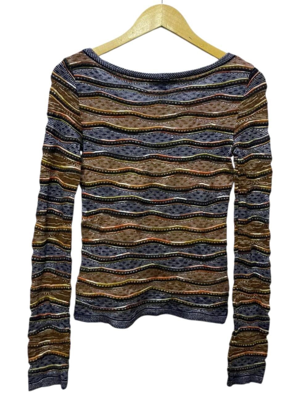 Missoni Missoni Linen Blend Missoni Rare Multicolor Size S / US 4 / IT 40 - 5 Thumbnail