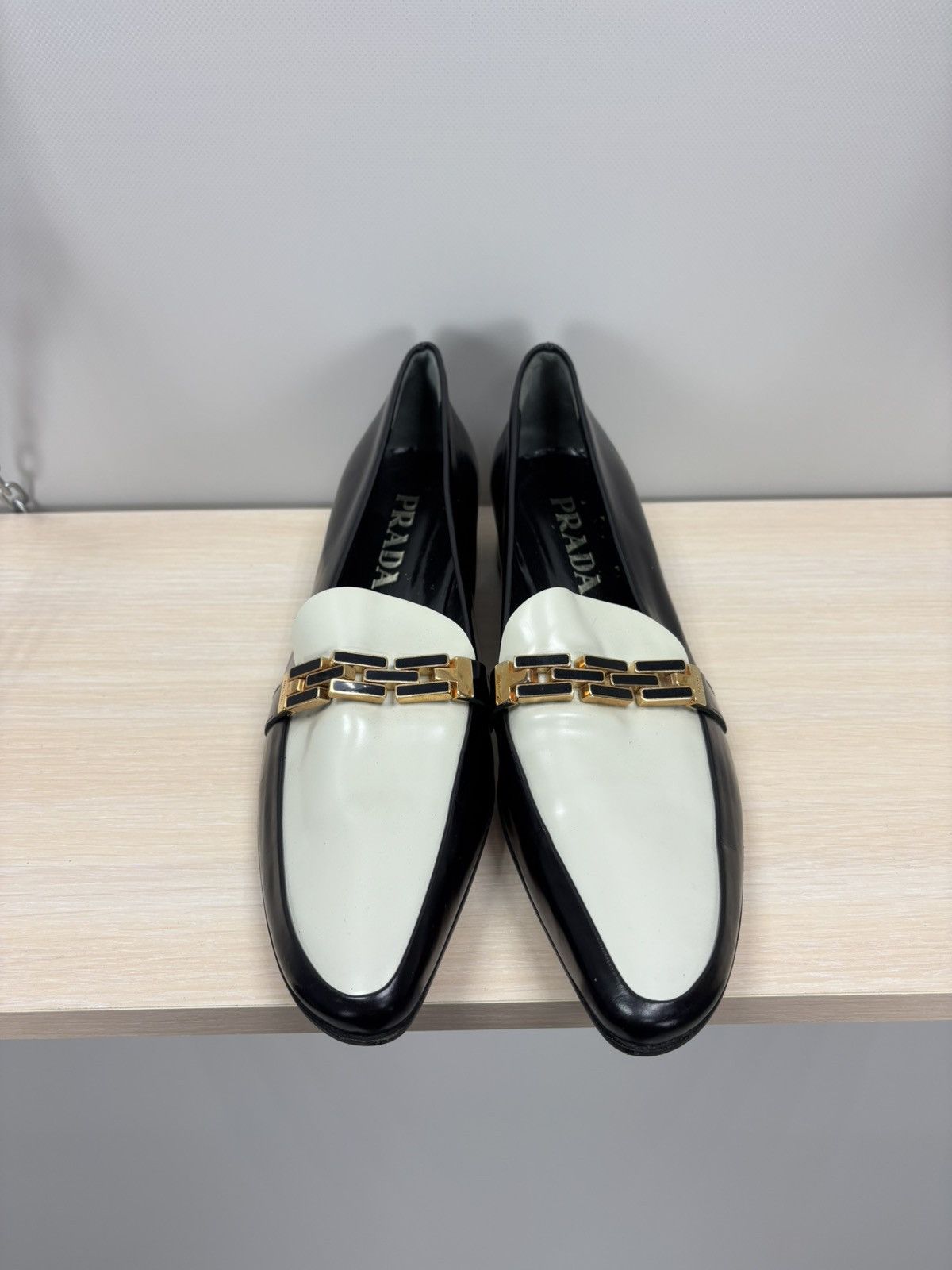 Prada Womens shoes Prada Size 40 1/2 Color Black Size US 10.5 / IT 40.5 - 2 Thumbnail