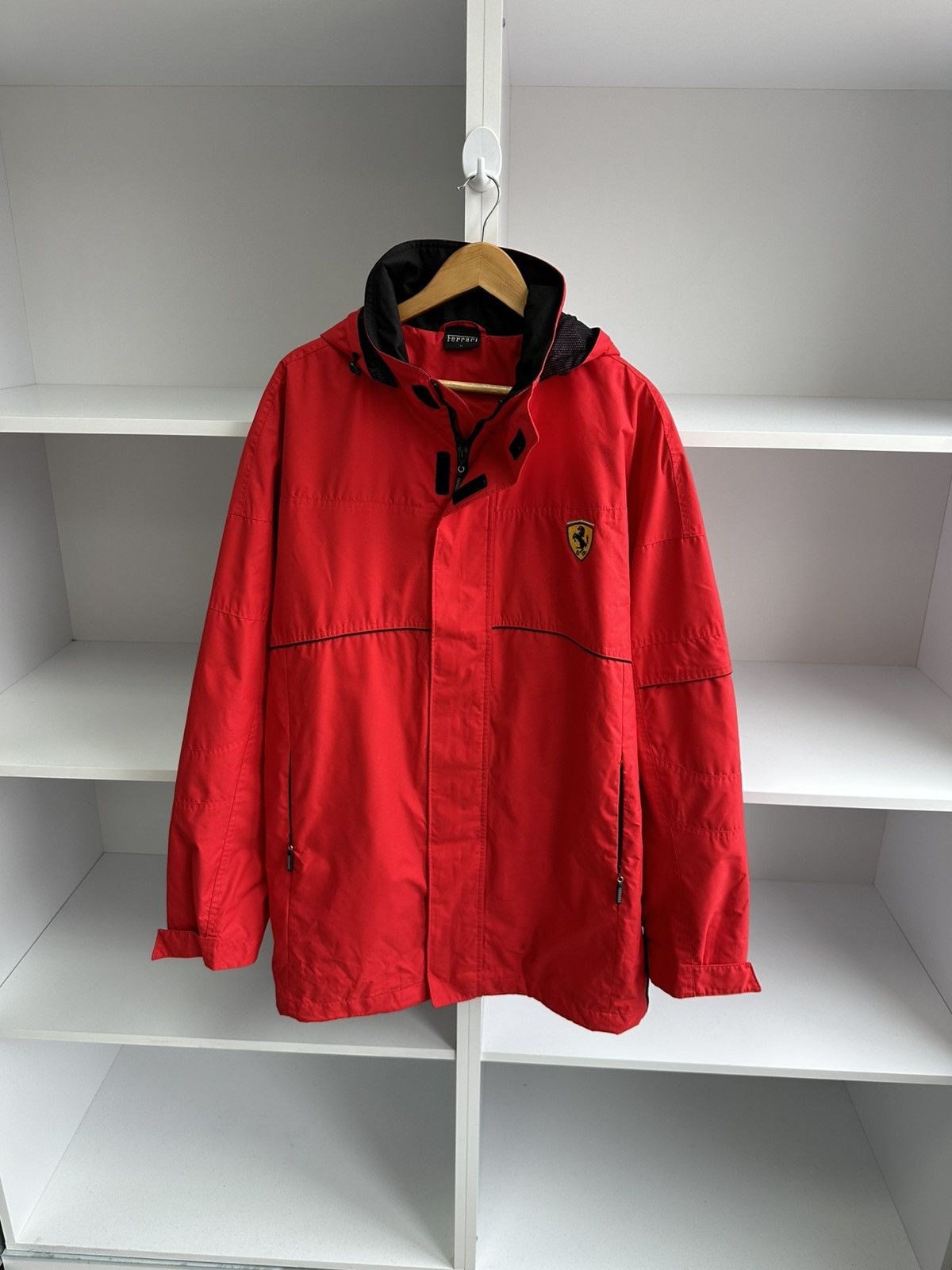 Ferrari Vintage Ferrari Racing Men’s Windbreaker Jacket Sz XL Size US XL / EU 56 / 4 - 1 Thumbnail