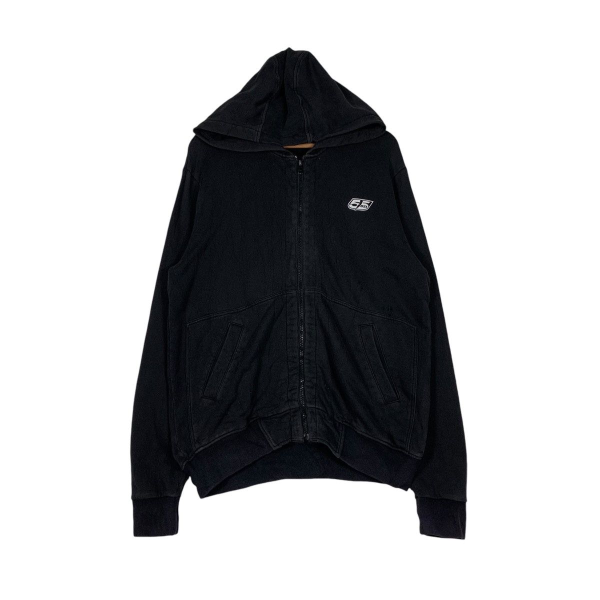 55DSL 55 DSL Big Logo Zipper Hoodies #1199-C55 Size US M / EU 48-50 / 2 - 4 Thumbnail