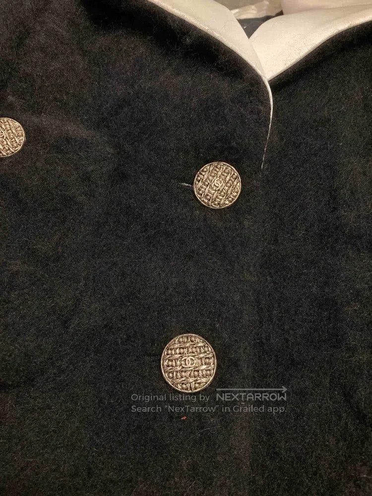 Chanel Chanel Forest series black and white lapel two-pocket jack Size XXS / US 00 / IT 34 - 7 Thumbnail