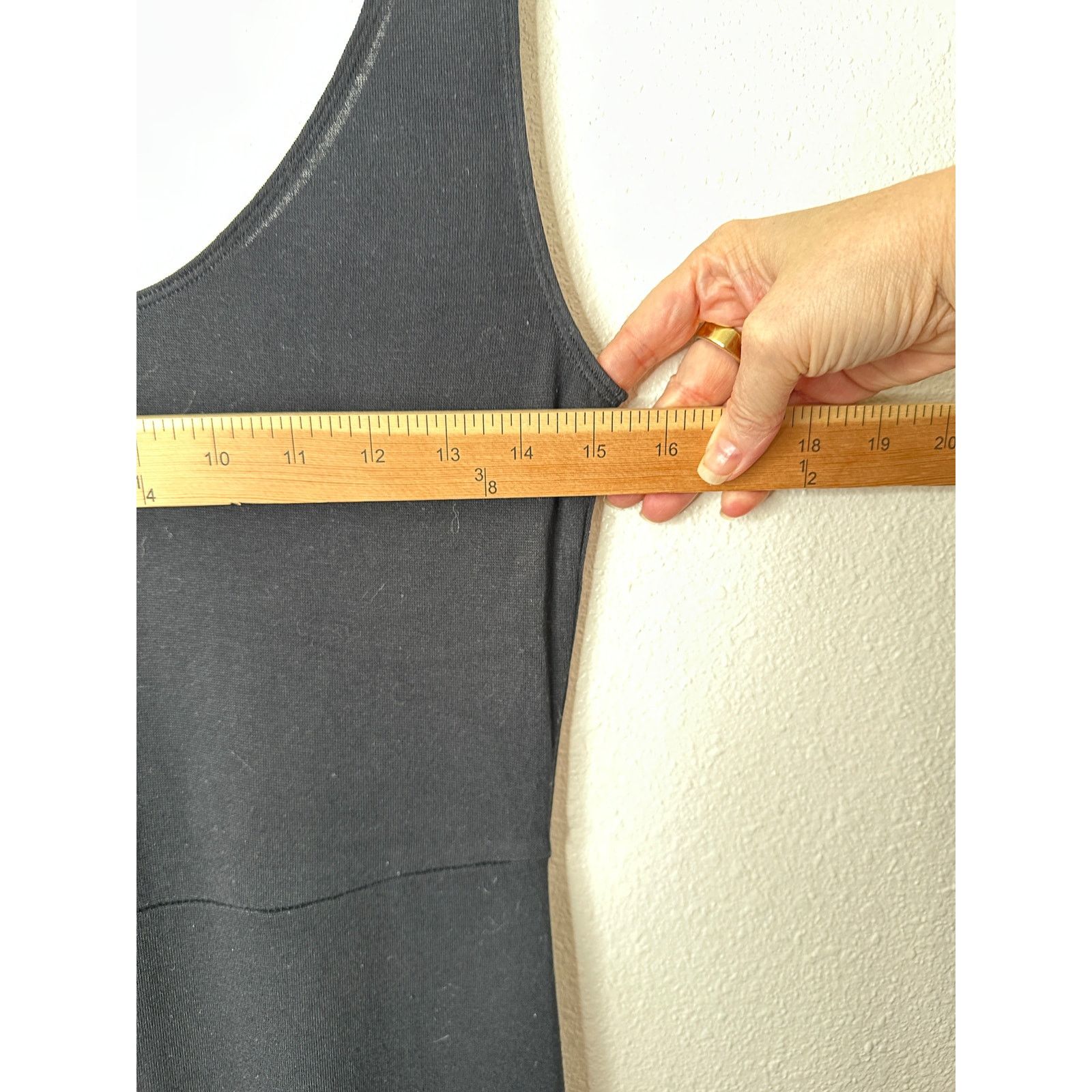Vince Vince Black Faux Wrap Tank Midi Dress XS Sleeveless Jersey Size XS / US 0-2 / IT 36-38 - 9 Thumbnail