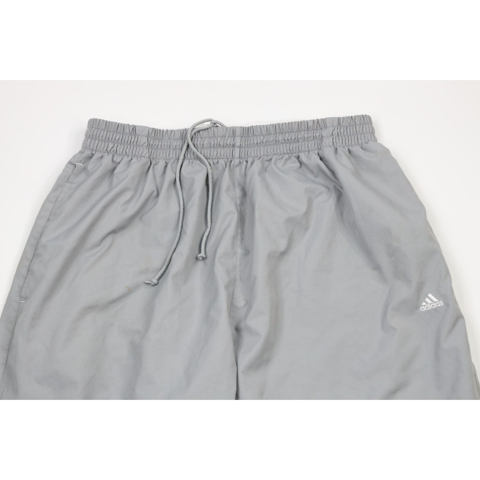 Adidas × Vintage Vintage Y2K 2001 Adidas Distressed Wide Leg Pants Size US 40 / EU 56 - 2 Thumbnail