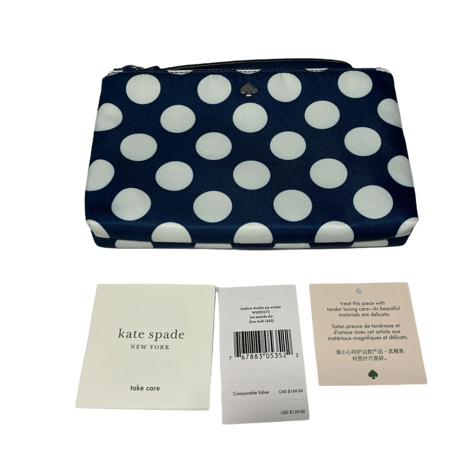 Kate Spade Kate Spade jae medium double zip wristlet new Size ONE SIZE - 4 Thumbnail