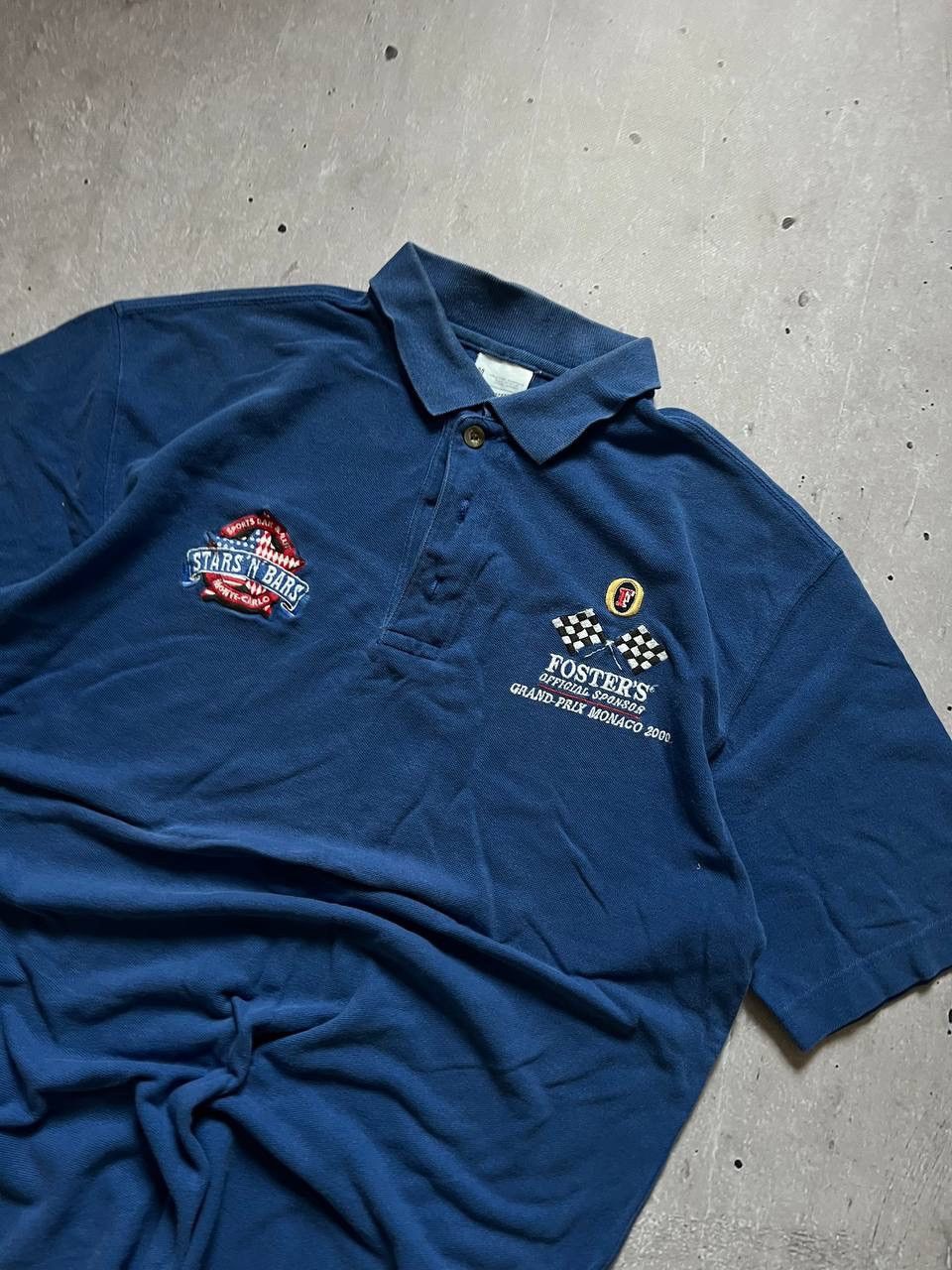 Other Rare Racing T-Shirt 90s Stars n Bars Fosters Size M Size US M / EU 48-50 / 2 - 2 Thumbnail