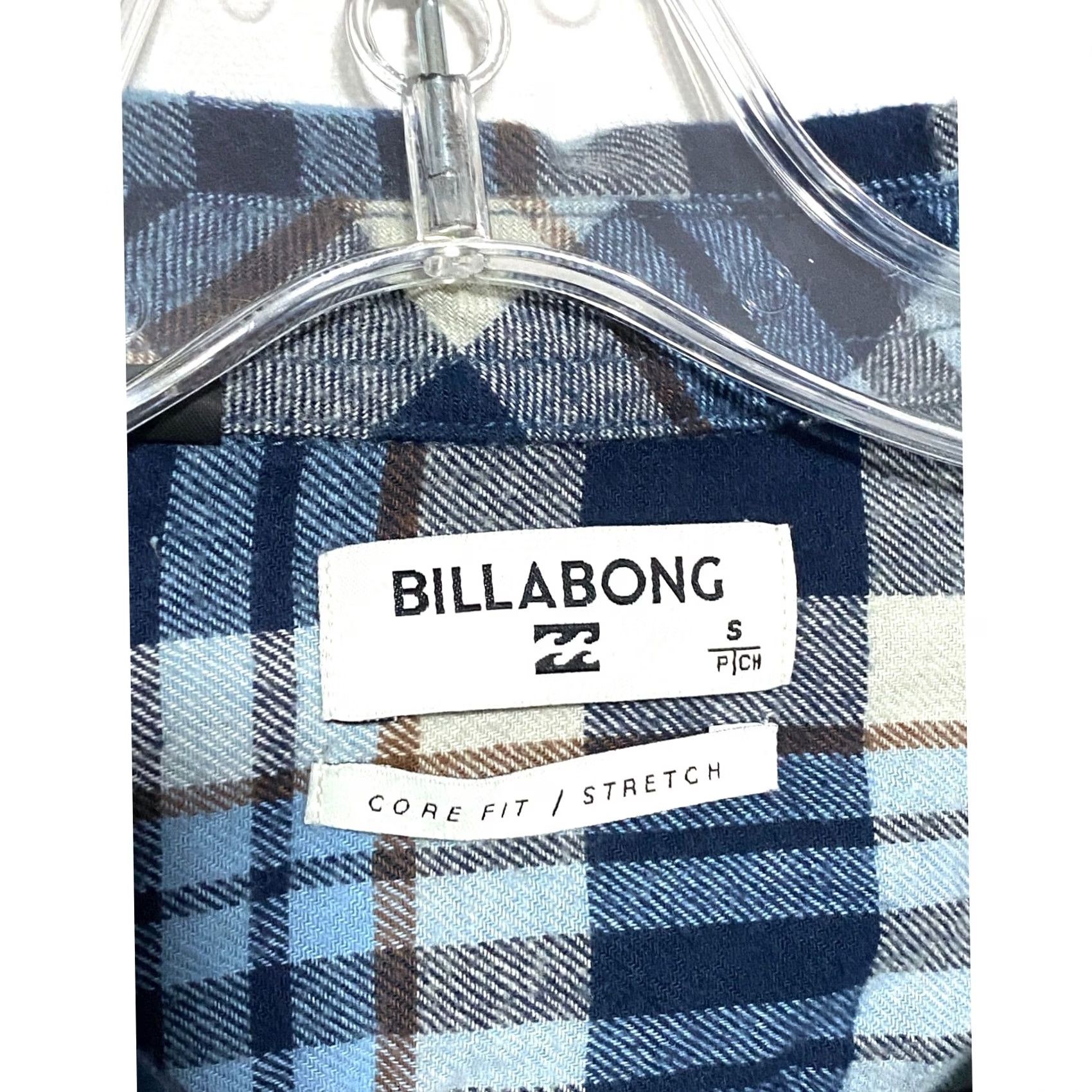 Billabong VINTAGE Billabong Wave Washed Flannel Core Fit Shirt Mens S Coastline Plaid Western NWT Size US S / EU 44-46 / 1 - 5 Thumbnail