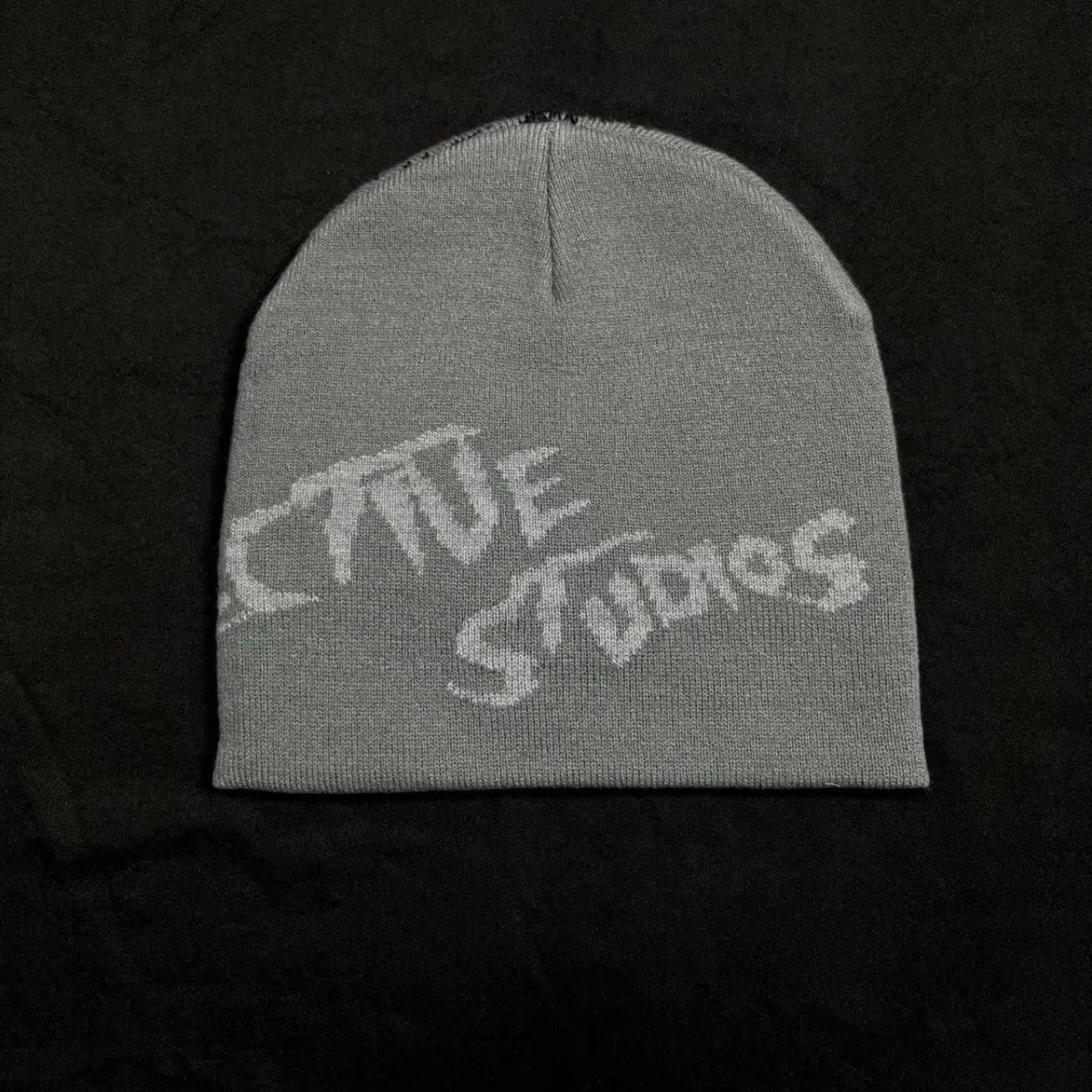 Japanese Brand Rare Collective Studios Zombie No Cuff Knit Skull Cap Beanie Size ONE SIZE - 1 Thumbnail