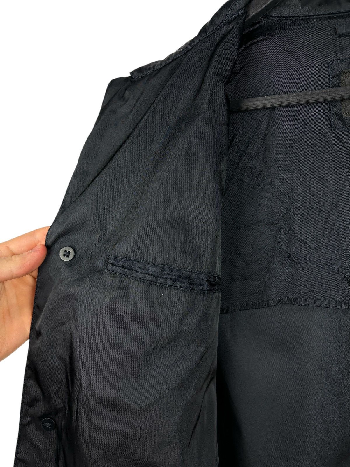 Prada × Vintage Vintage Prada Nylon Mac Coat Jacket Size 46 IT Made in Italy Size US S / EU 44-46 / 1 - 9 Thumbnail