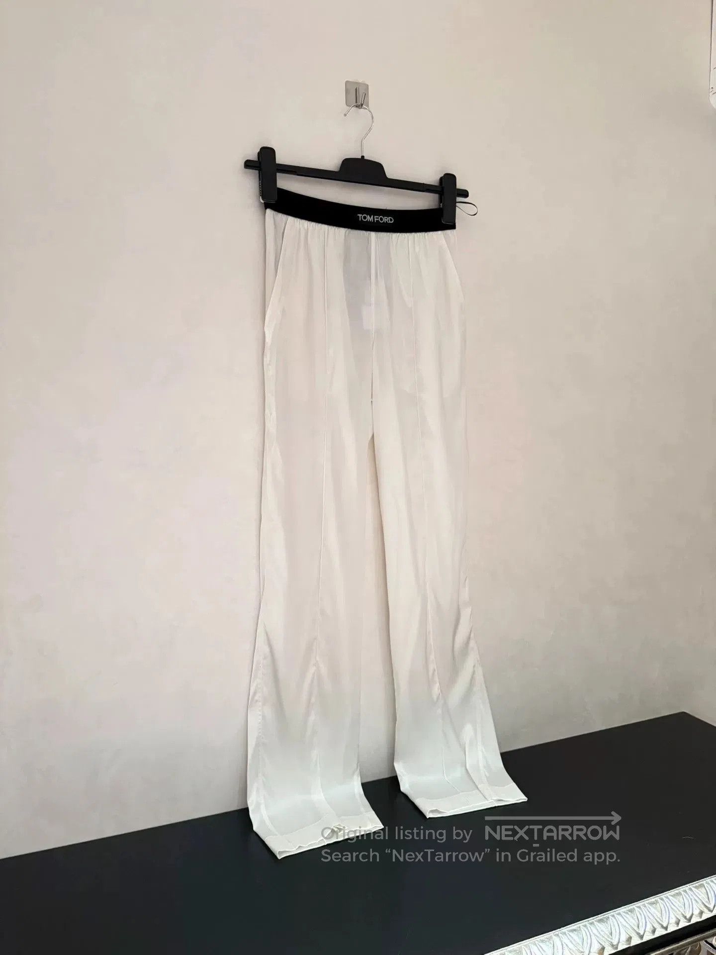 Tom Ford Tom Ford White Silk Sun Protection Pants. Size 30" / US 8 / IT 44 - 1 Thumbnail