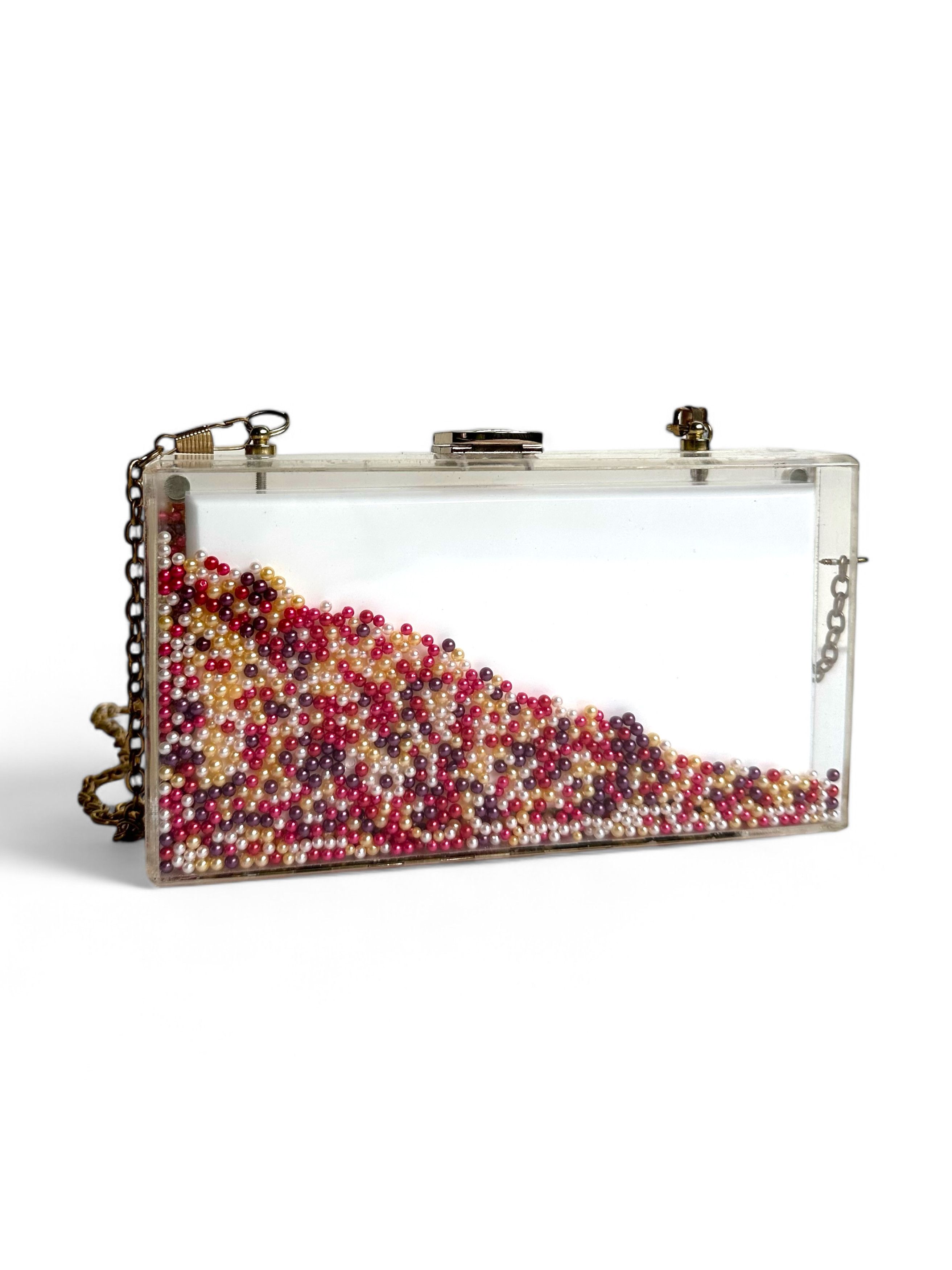 Other Lovely Beads Inside Shoulder Bag Clutch Size ONE SIZE - 2 Thumbnail