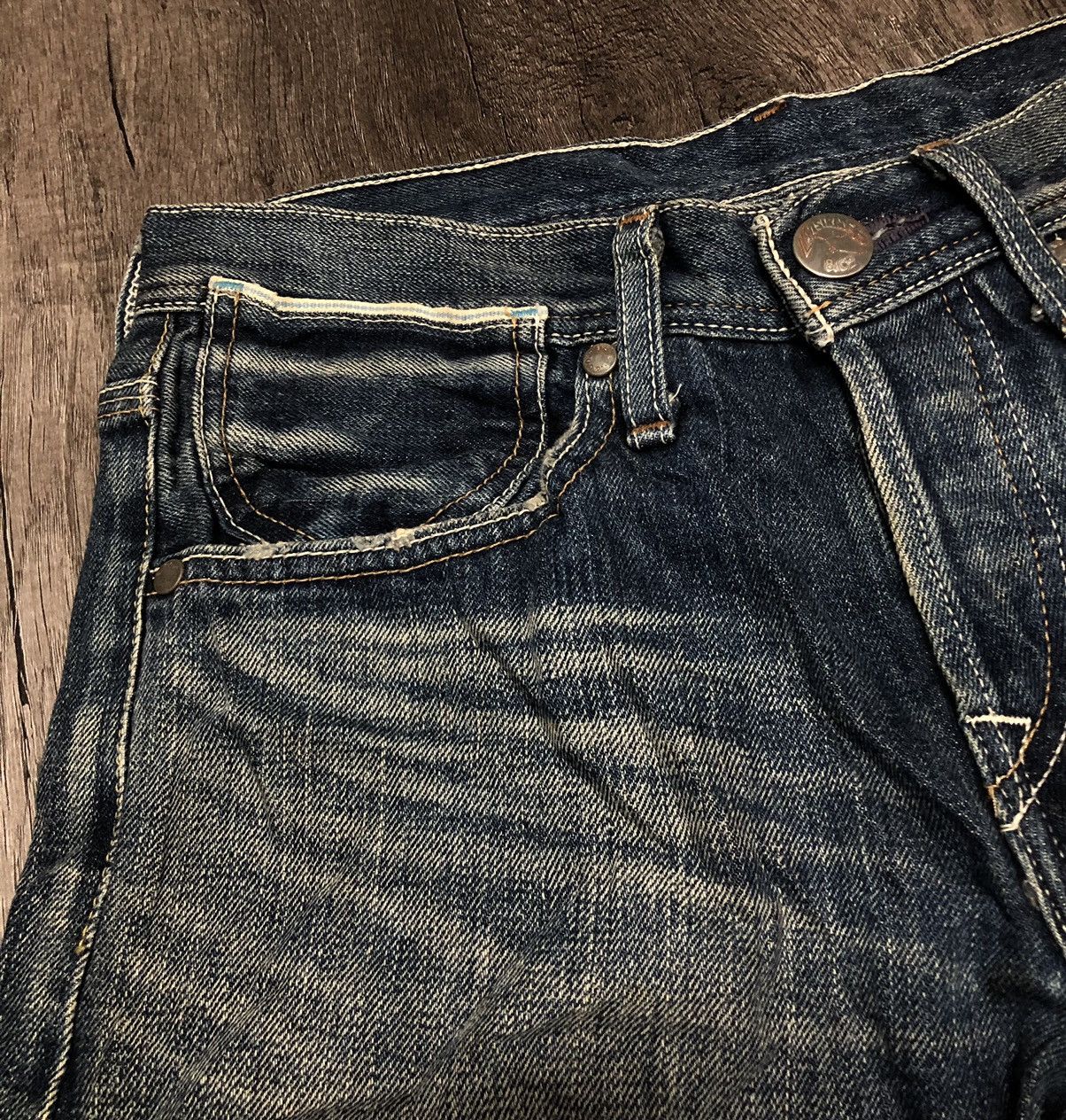 Levi's Vintage Clothing Vintage Levi's Strauss & Co Half Selvedge Jeans (Unisex) Size US 29 - 7 Thumbnail