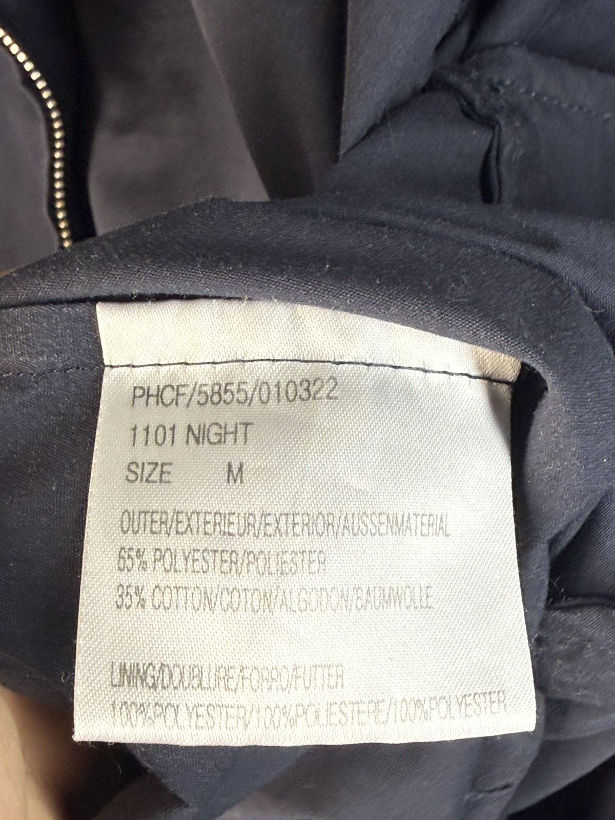 Yves Saint Laurent Spring YSL Jacket Dark Navy Classic Vintage Bomber Size US M / EU 48-50 / 2 - 8 Thumbnail