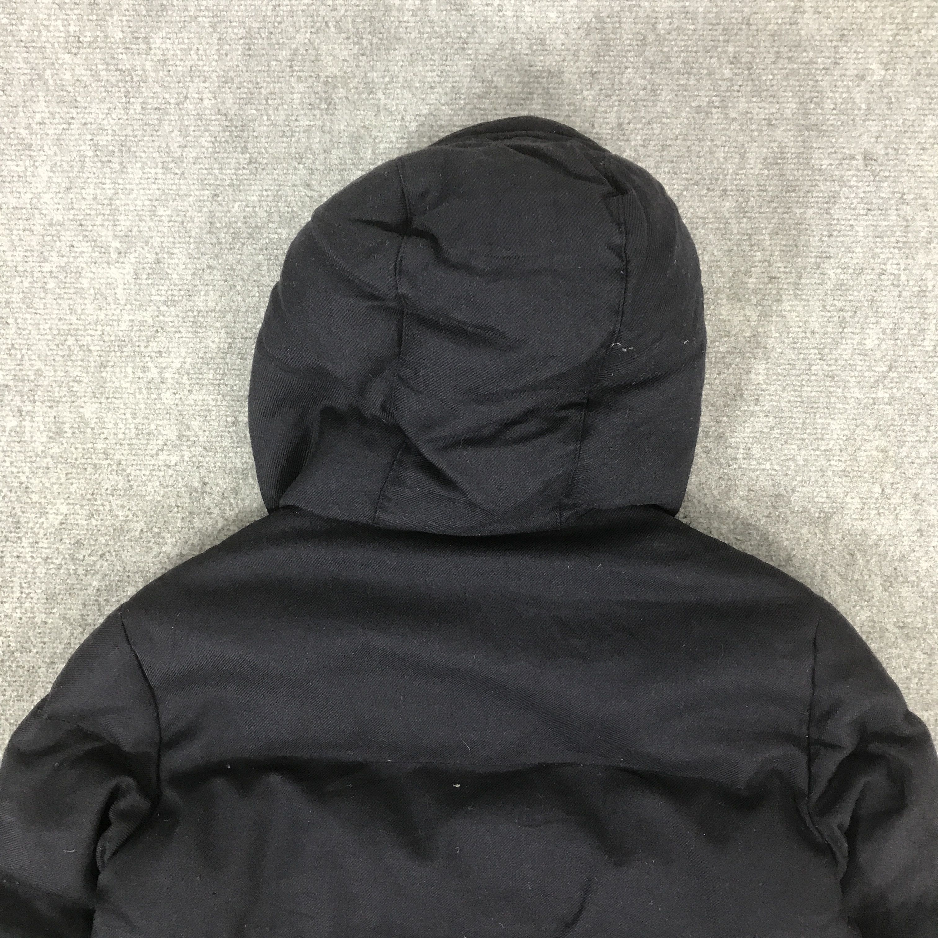 Beams Japan BEAMS JAPAN NAVY WOOL DESIGN PUFFER JACKET K76B1 Size US M / EU 48-50 / 2 - 4 Thumbnail