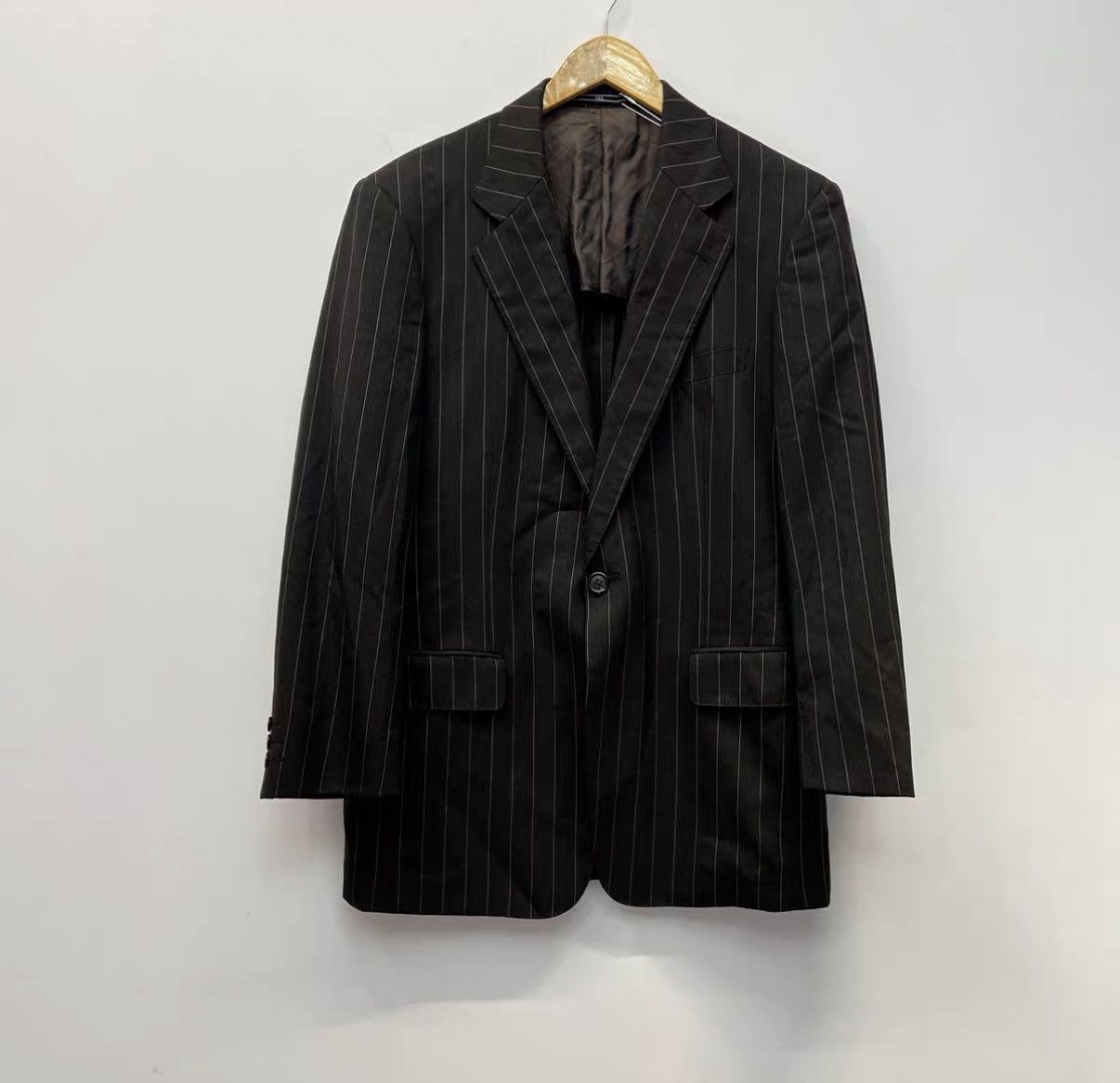 Valentino Valentino Striped Blazer J42 Size US M / EU 48-50 / 2 - 1 Thumbnail