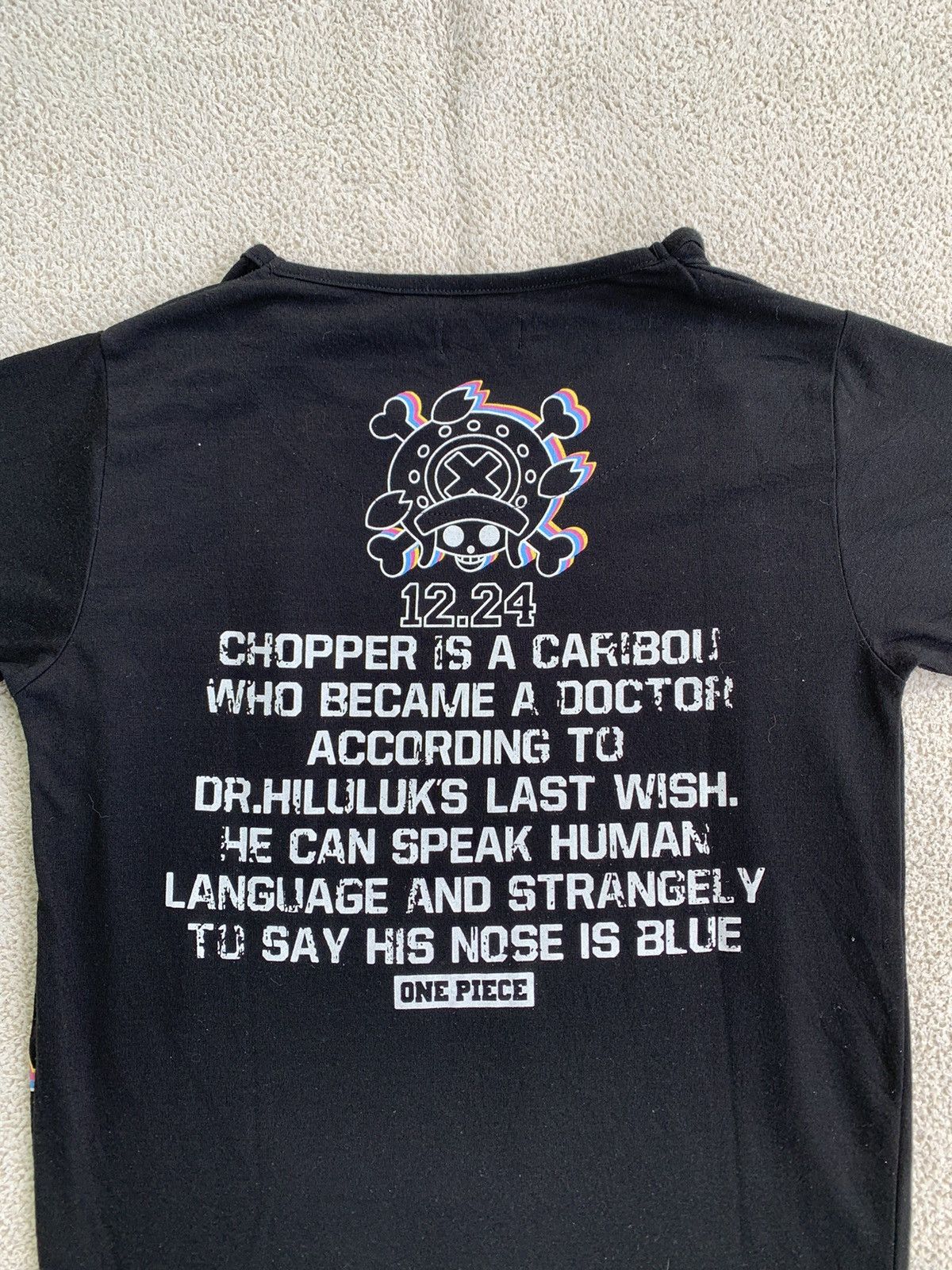 Beauty Beast × If Six Was Nine × Japanese Brand one piece Tony Tony Chopper Double Layer Tshirt Size US M / EU 48-50 / 2 - 4 Thumbnail