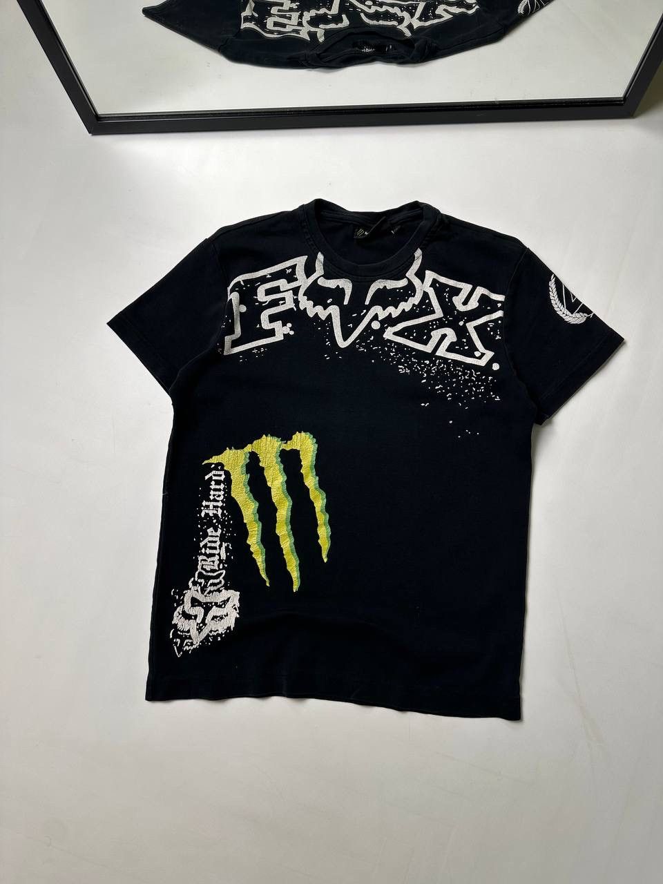 Fox Racing Vintage Monster Fox Raicing Big Logo T shirt Y2K Size US S / EU 44-46 / 1 - 1 Thumbnail