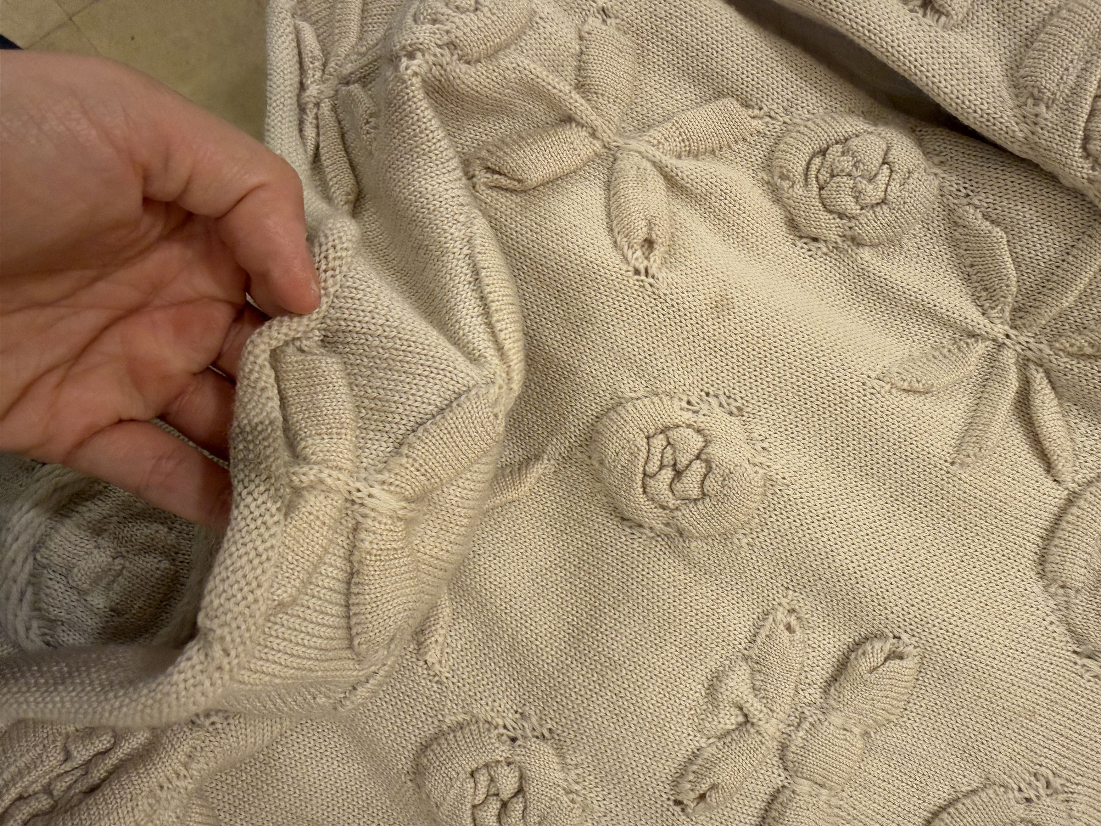 Comme des Garcons Vintage Comme des Garçons textured knit top Size S / US 4 / IT 40 - 6 Thumbnail