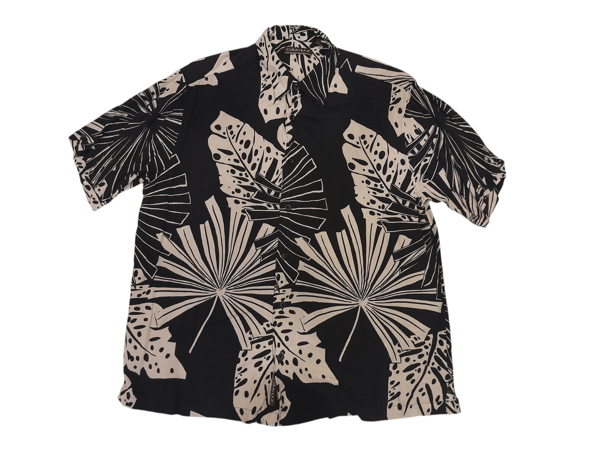 Cubavera Cubavera Rayon Button Shirt (F546) XL Size US XL / EU 56 / 4 - 1 Thumbnail